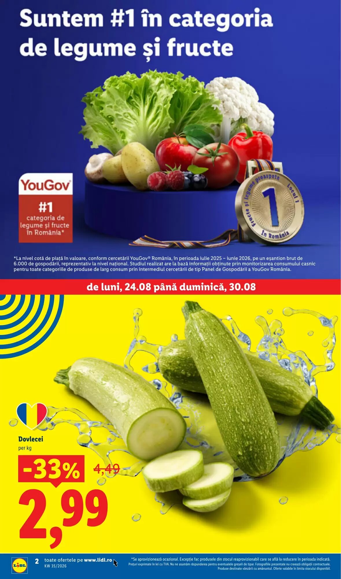 Catalogul cu oferte Lidl valabil de la 24.08.2026 - Pagina 2.