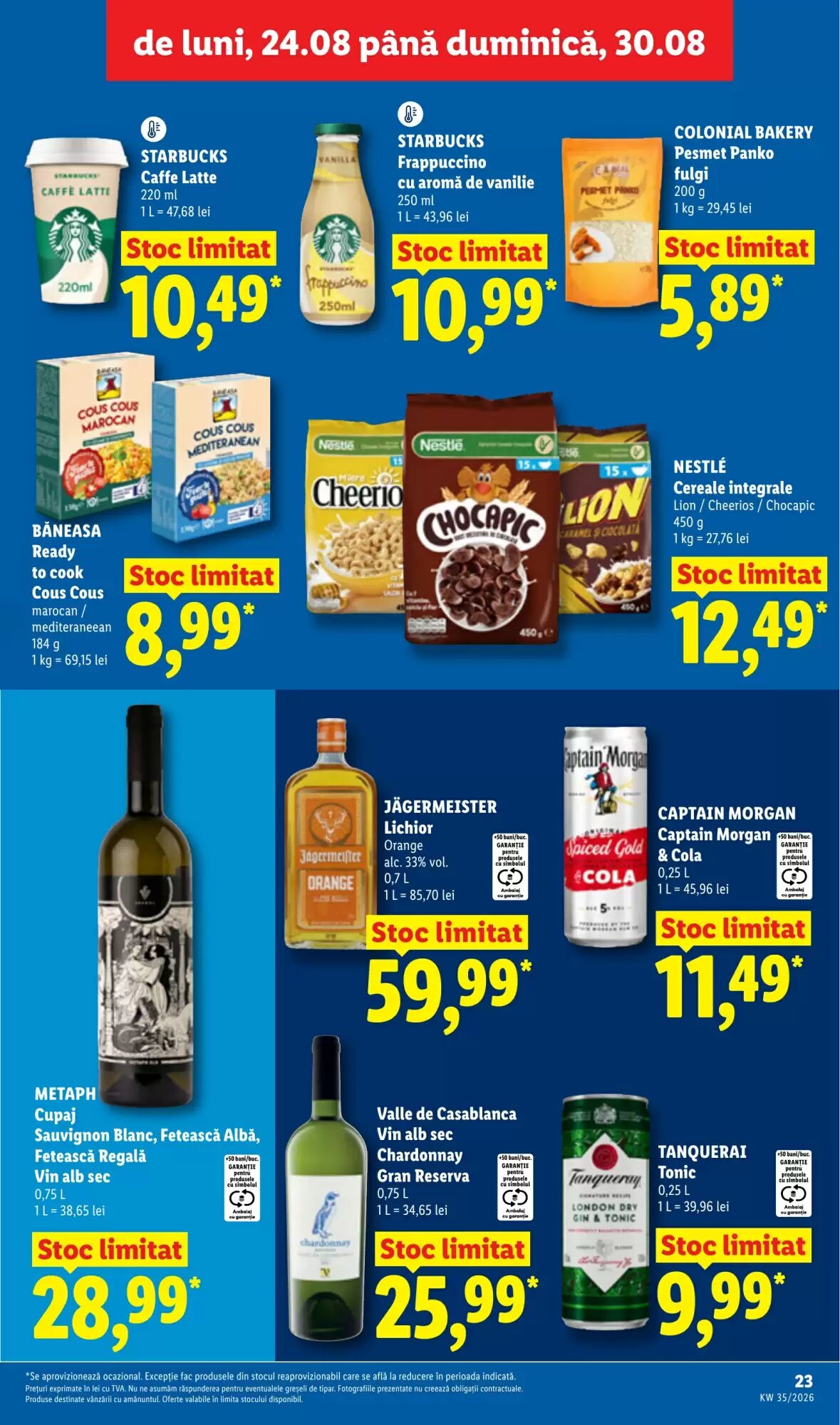 Catalogul cu oferte Lidl valabil de la 24.08.2026 - Pagina 23.