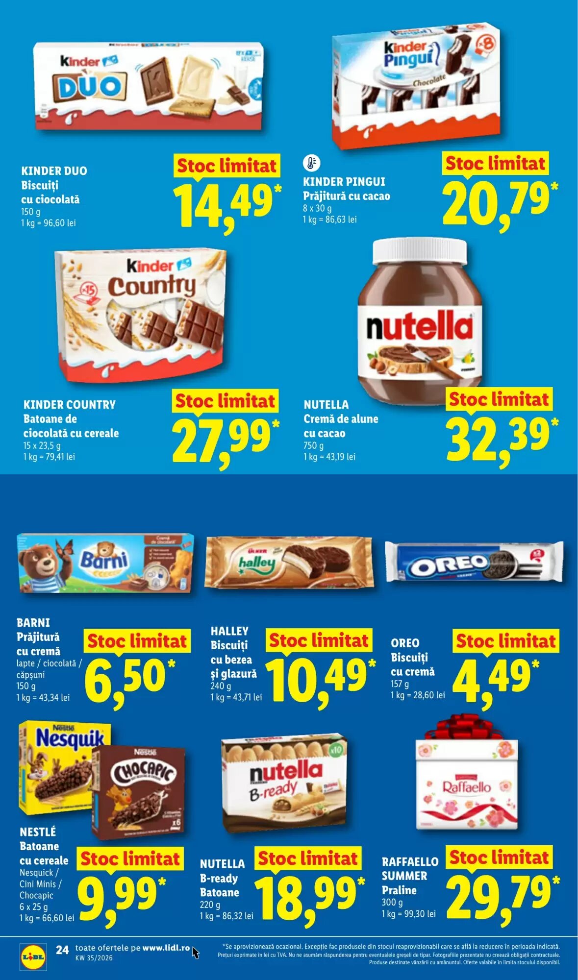 Catalogul cu oferte Lidl valabil de la 24.08.2026 - Pagina 24.