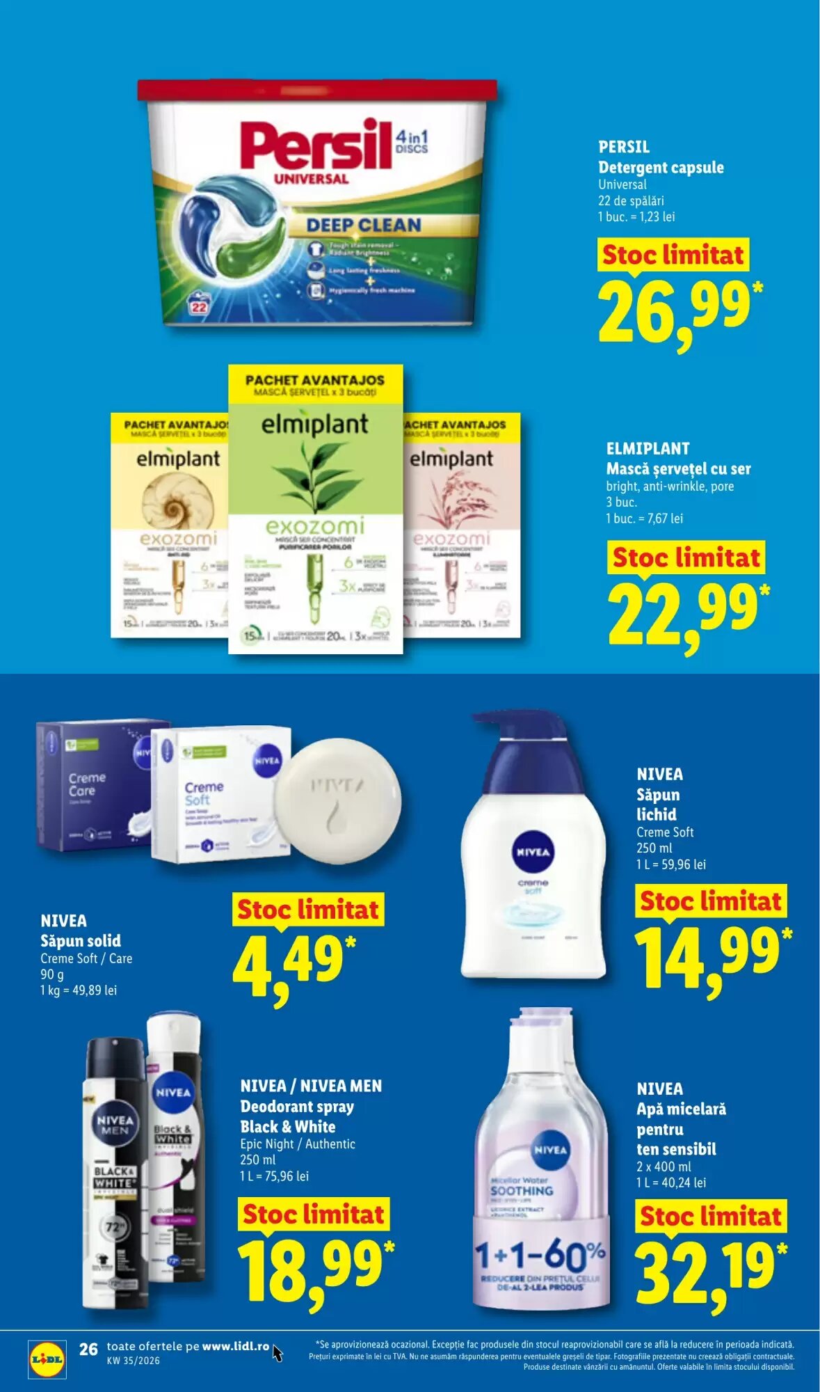 Catalogul cu oferte Lidl valabil de la 24.08.2026 - Pagina 26.