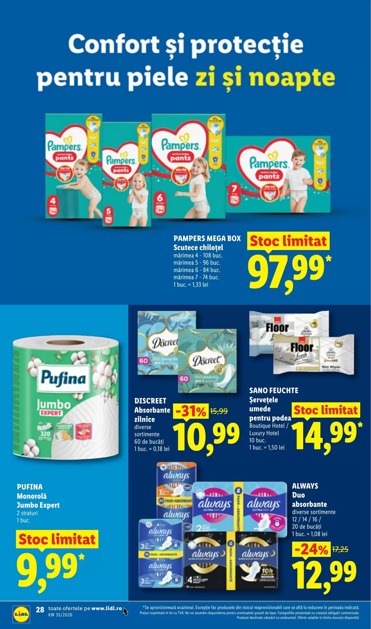 Catalogul cu oferte Lidl valabil de la 24.08.2026 - Pagina 28.