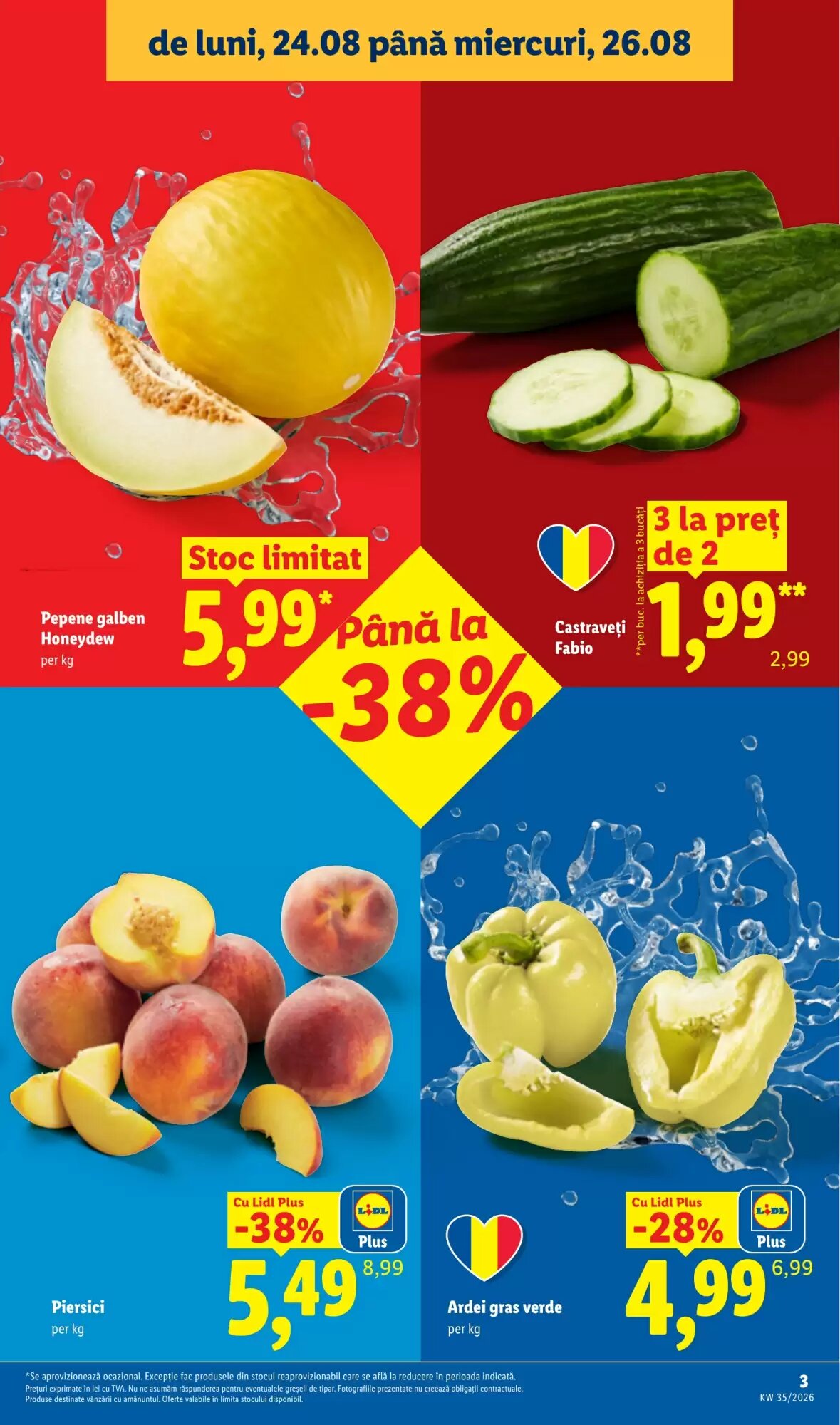 Catalogul cu oferte Lidl valabil de la 24.08.2026 - Pagina 3.