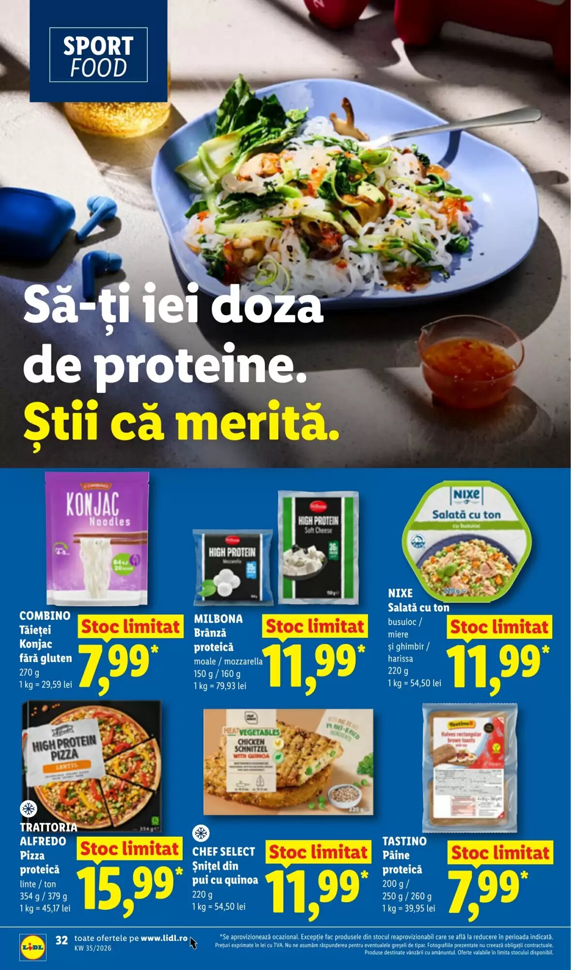 Catalogul cu oferte Lidl valabil de la 24.08.2026 - Pagina 32.