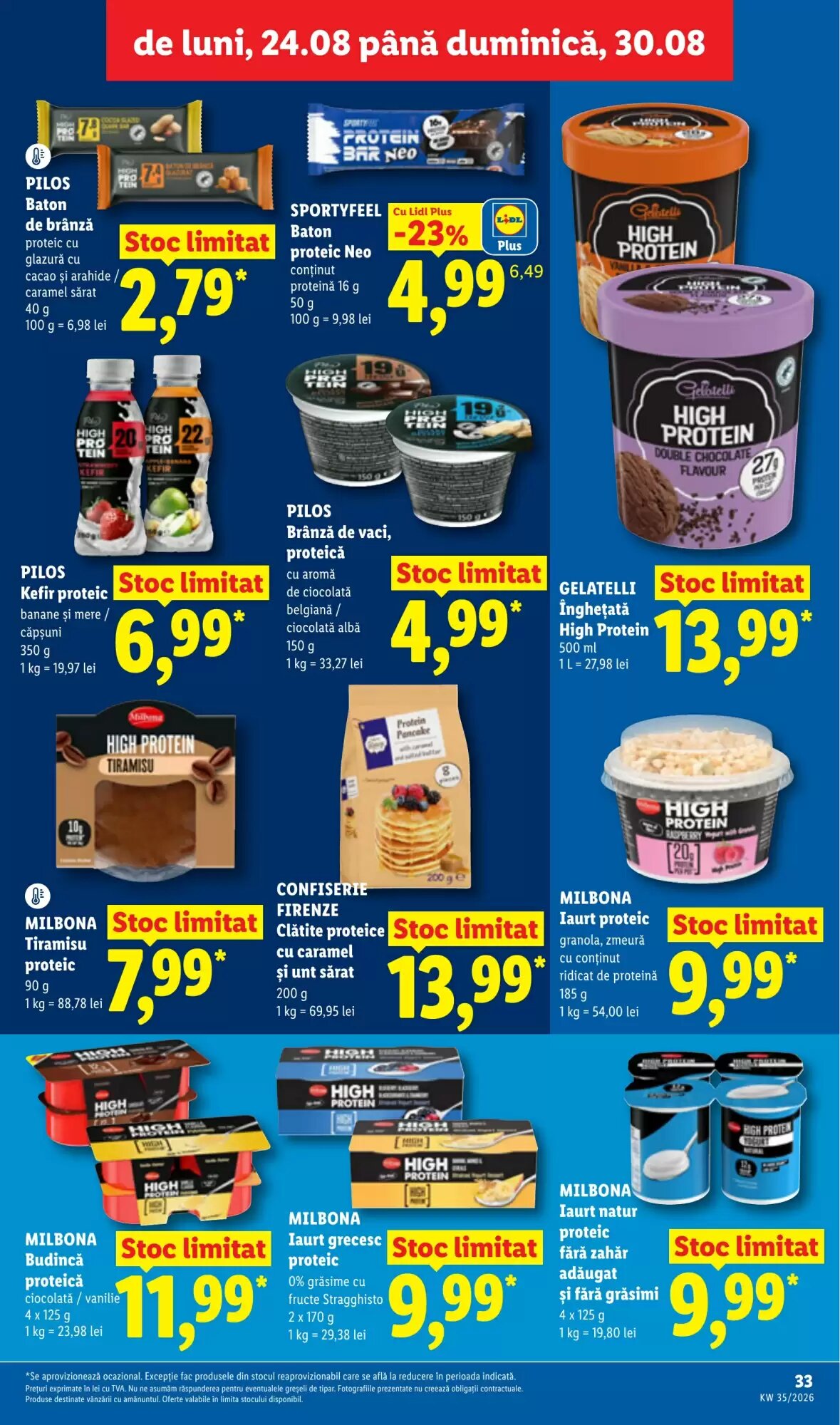 Catalogul cu oferte Lidl valabil de la 24.08.2026 - Pagina 33.