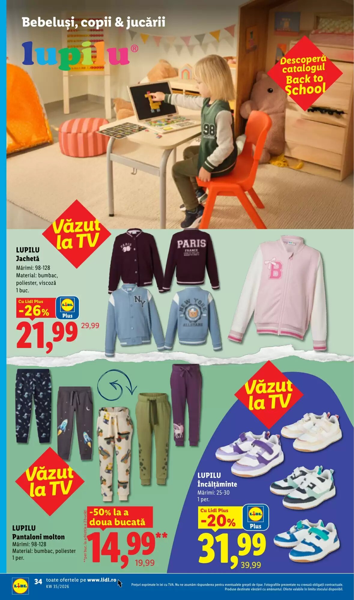 Catalogul cu oferte Lidl valabil de la 24.08.2026 - Pagina 34.