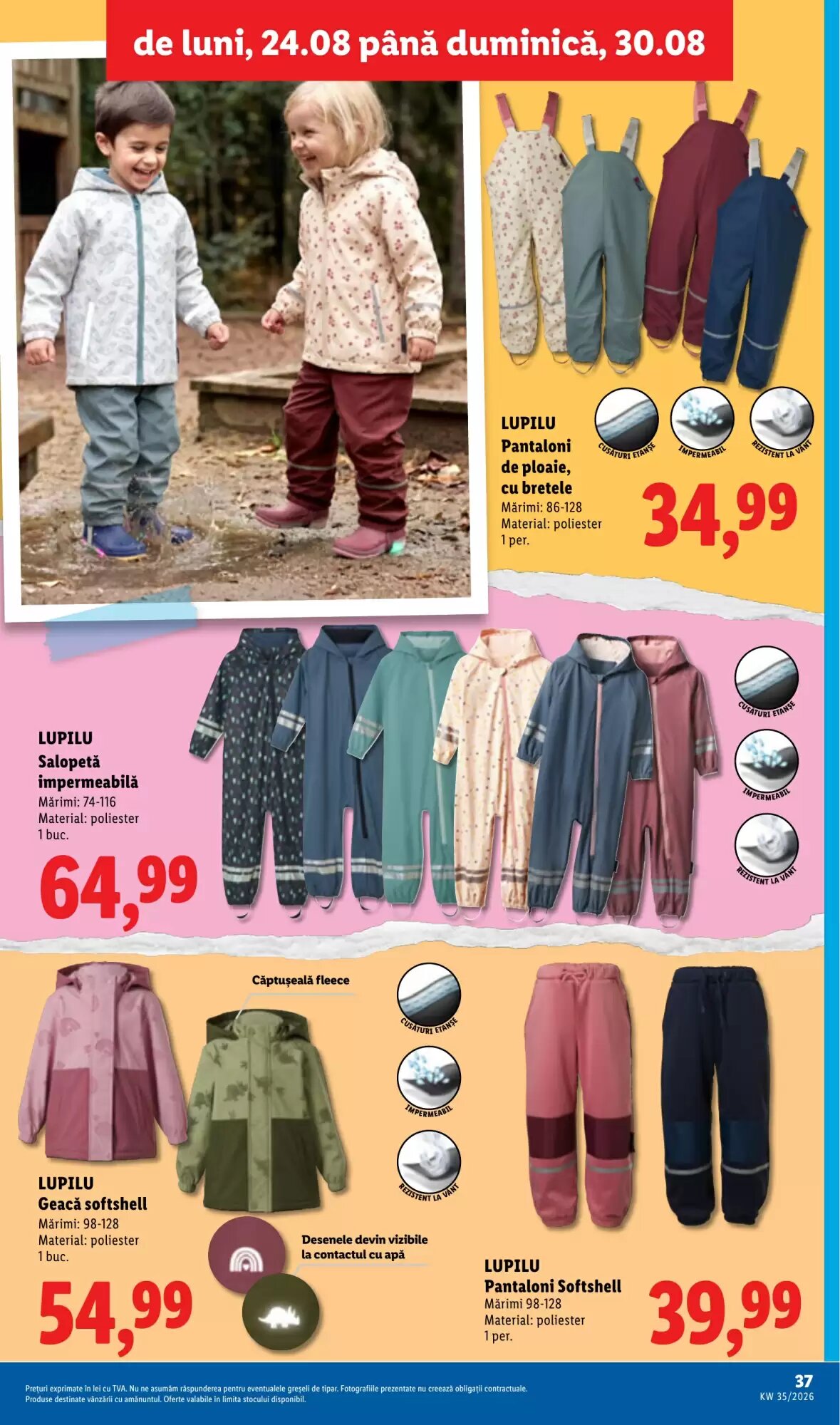 Catalogul cu oferte Lidl valabil de la 24.08.2026 - Pagina 37.