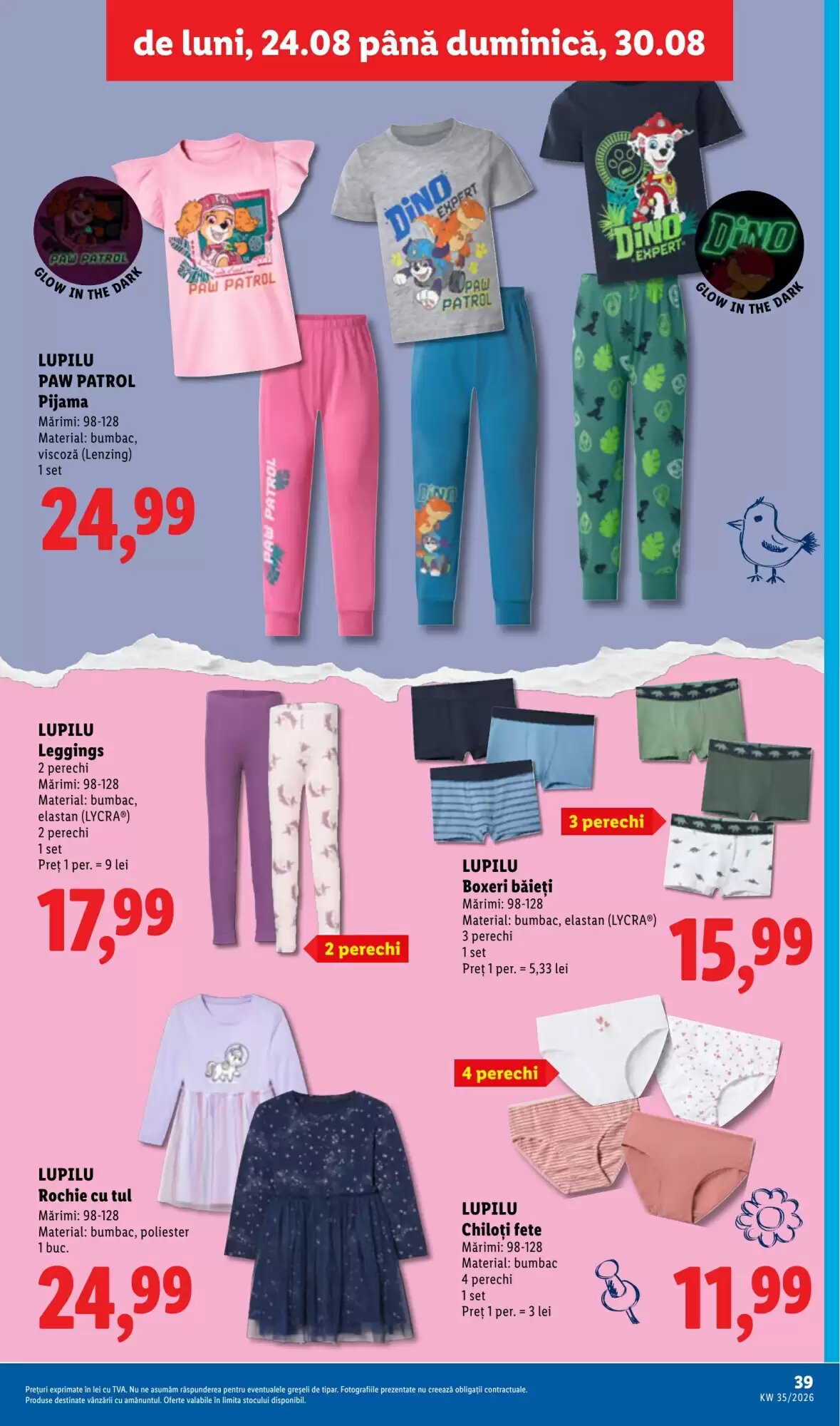 Catalogul cu oferte Lidl valabil de la 24.08.2026 - Pagina 39.