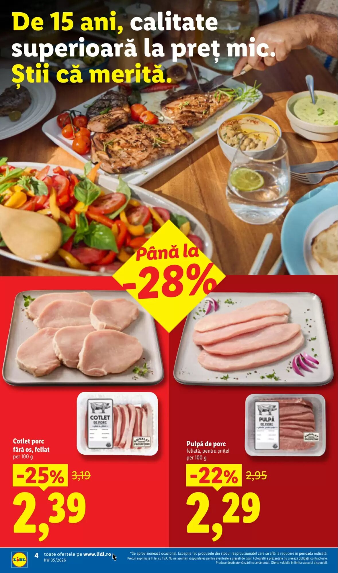 Catalogul cu oferte Lidl valabil de la 24.08.2026 - Pagina 4.