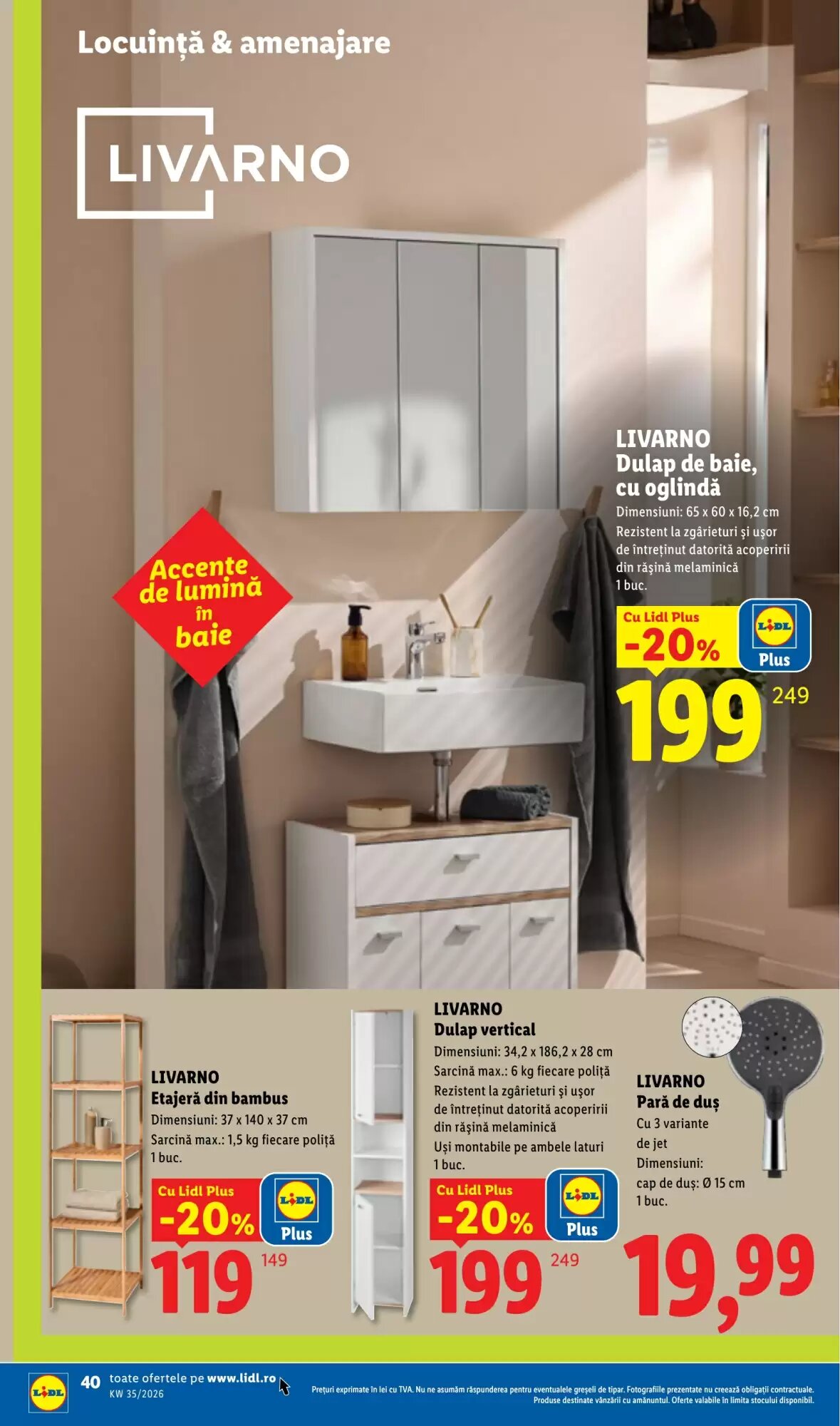 Catalogul cu oferte Lidl valabil de la 24.08.2026 - Pagina 40.