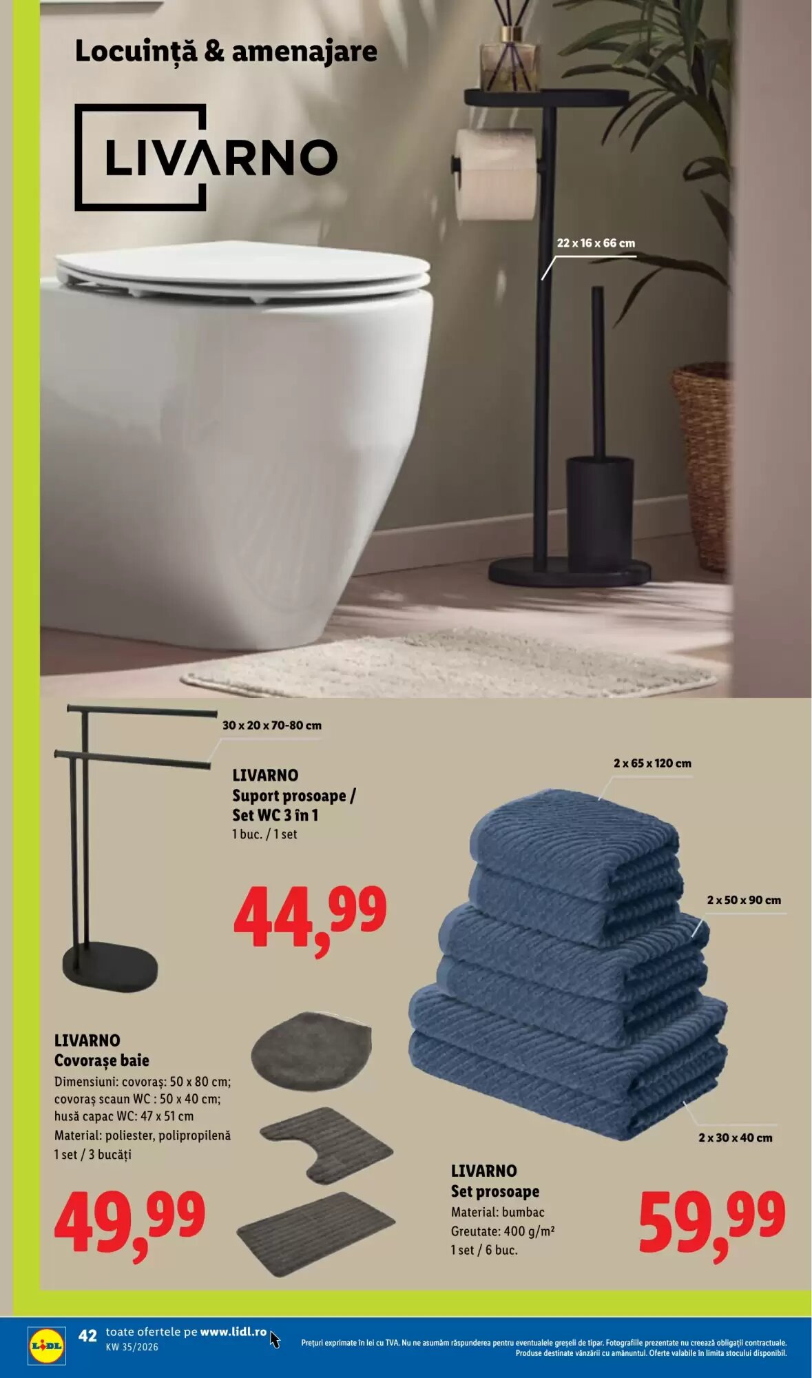 Catalogul cu oferte Lidl valabil de la 24.08.2026 - Pagina 42.