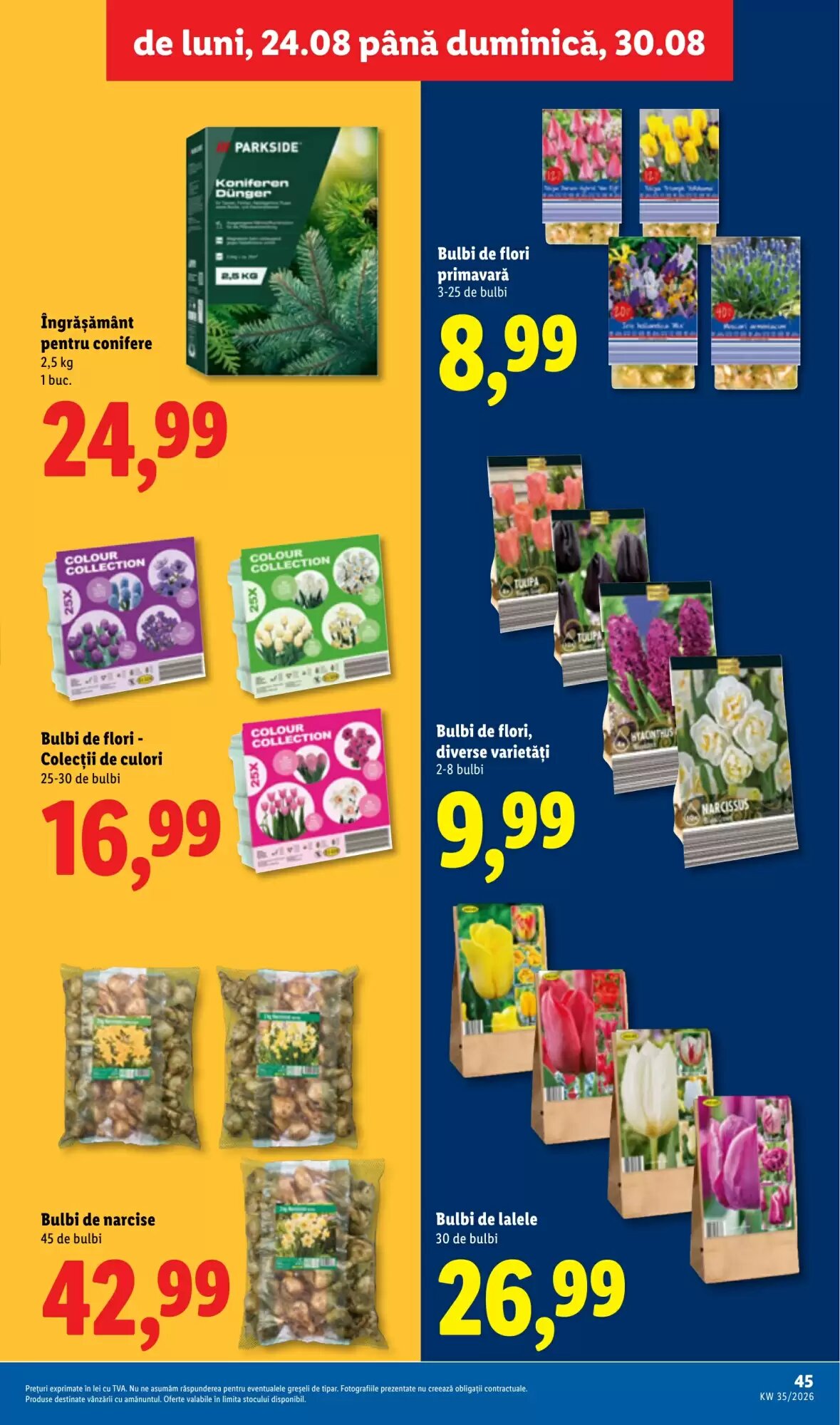 Catalogul cu oferte Lidl valabil de la 24.08.2026 - Pagina 45.