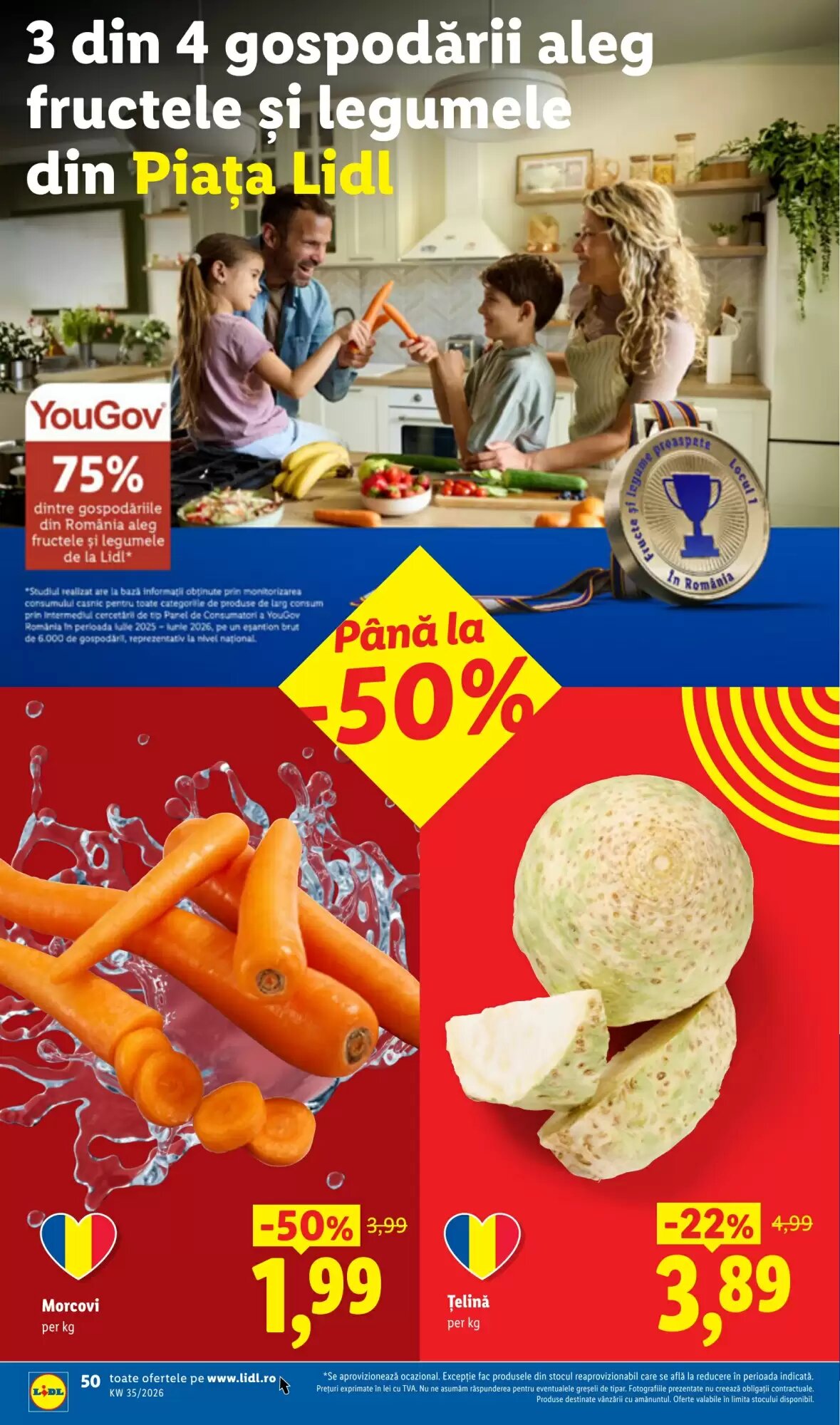 Catalogul cu oferte Lidl valabil de la 24.08.2026 - Pagina 50.