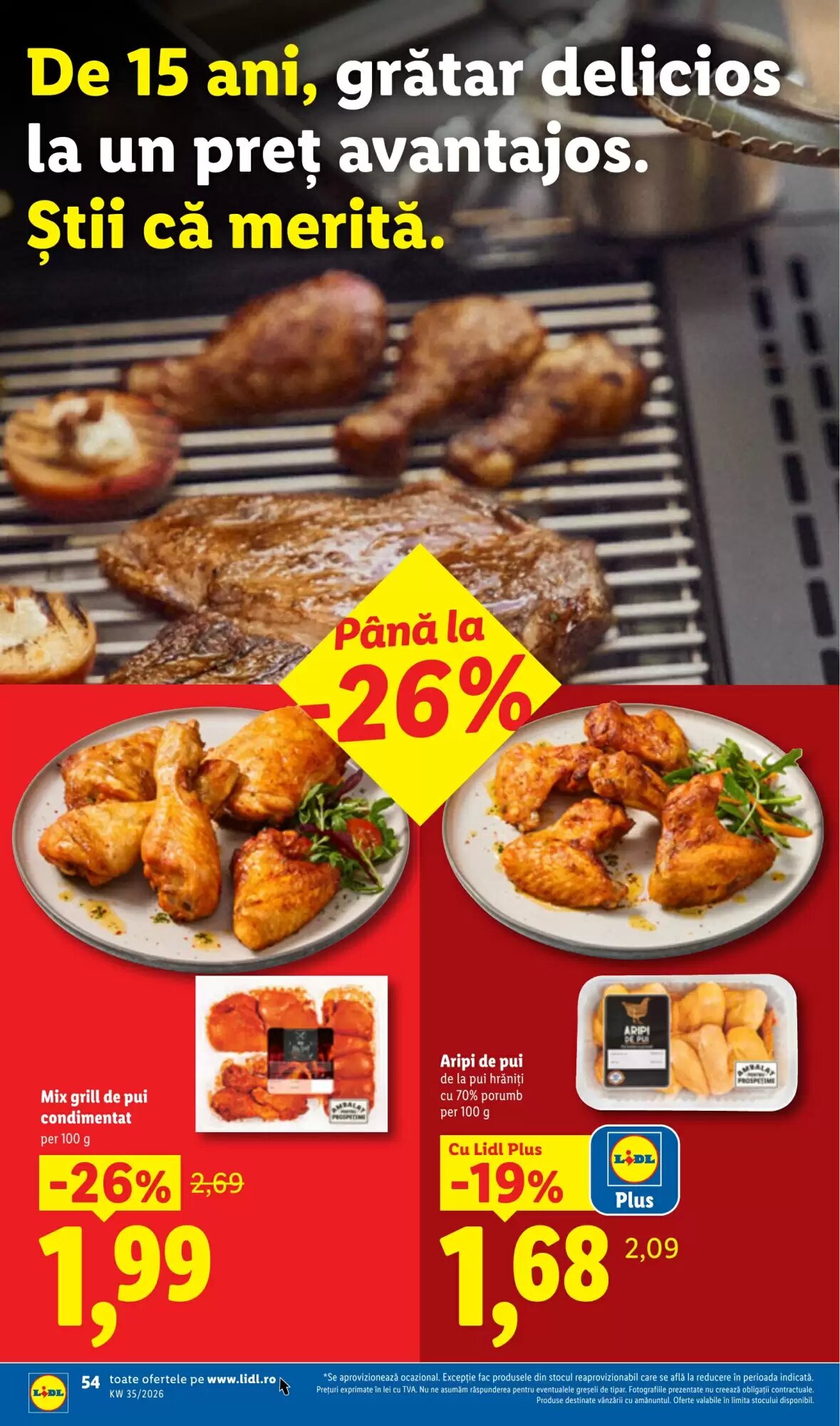 Catalogul cu oferte Lidl valabil de la 24.08.2026 - Pagina 54.