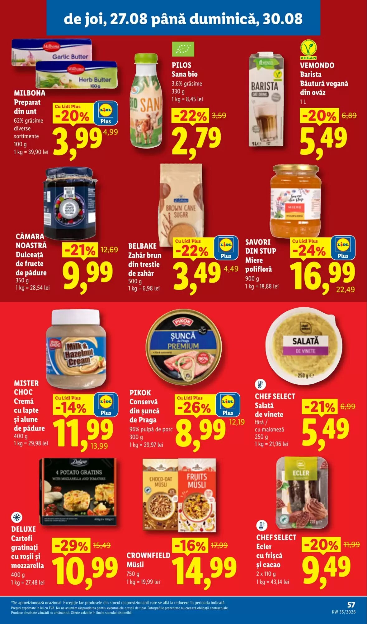 Catalogul cu oferte Lidl valabil de la 24.08.2026 - Pagina 57.