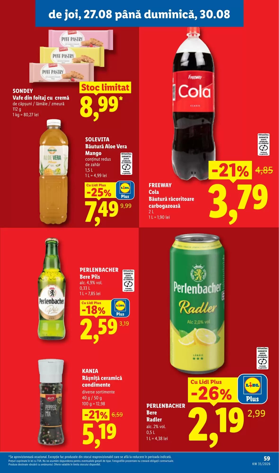 Catalogul cu oferte Lidl valabil de la 24.08.2026 - Pagina 59.