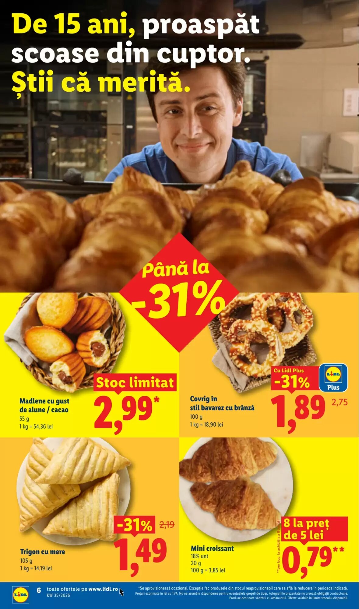 Catalogul cu oferte Lidl valabil de la 24.08.2026 - Pagina 6.