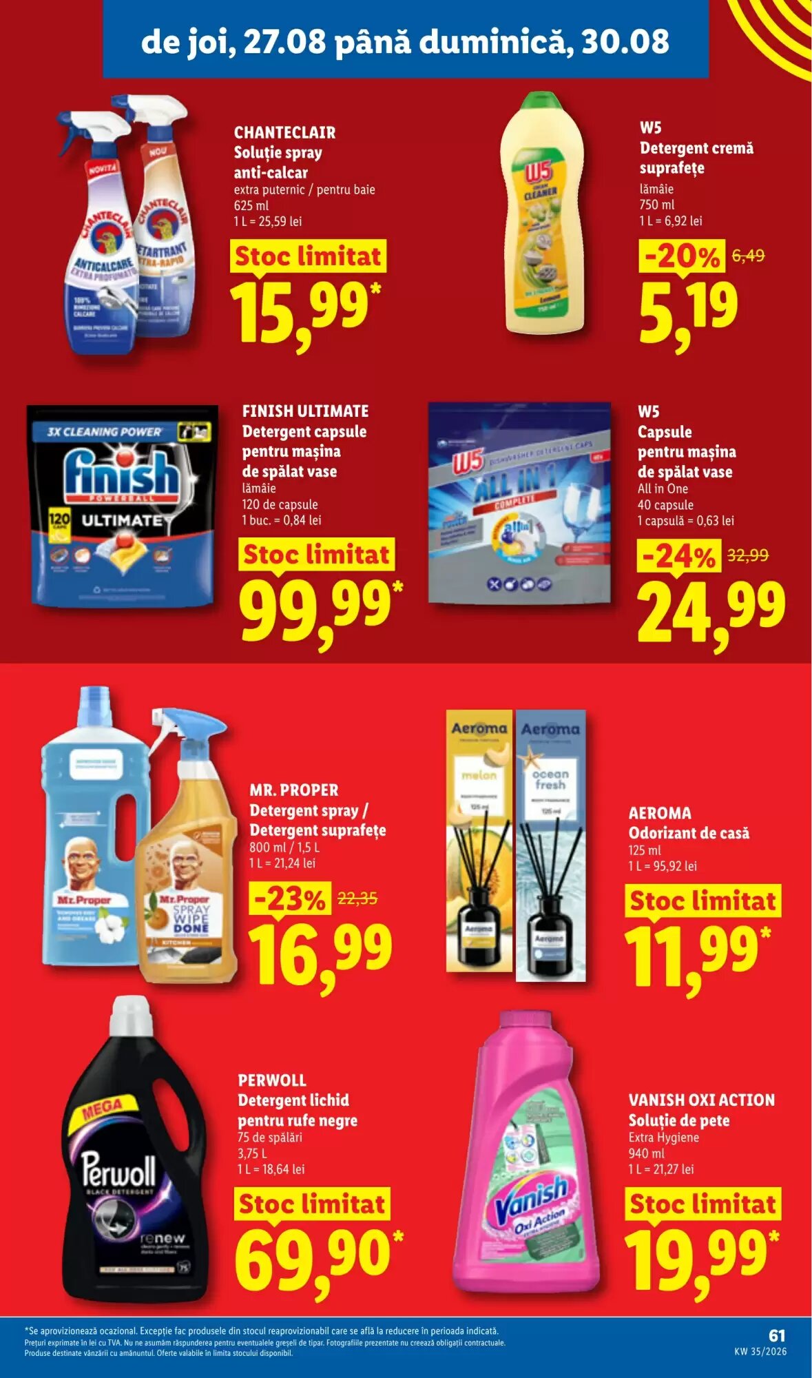 Catalogul cu oferte Lidl valabil de la 24.08.2026 - Pagina 61.