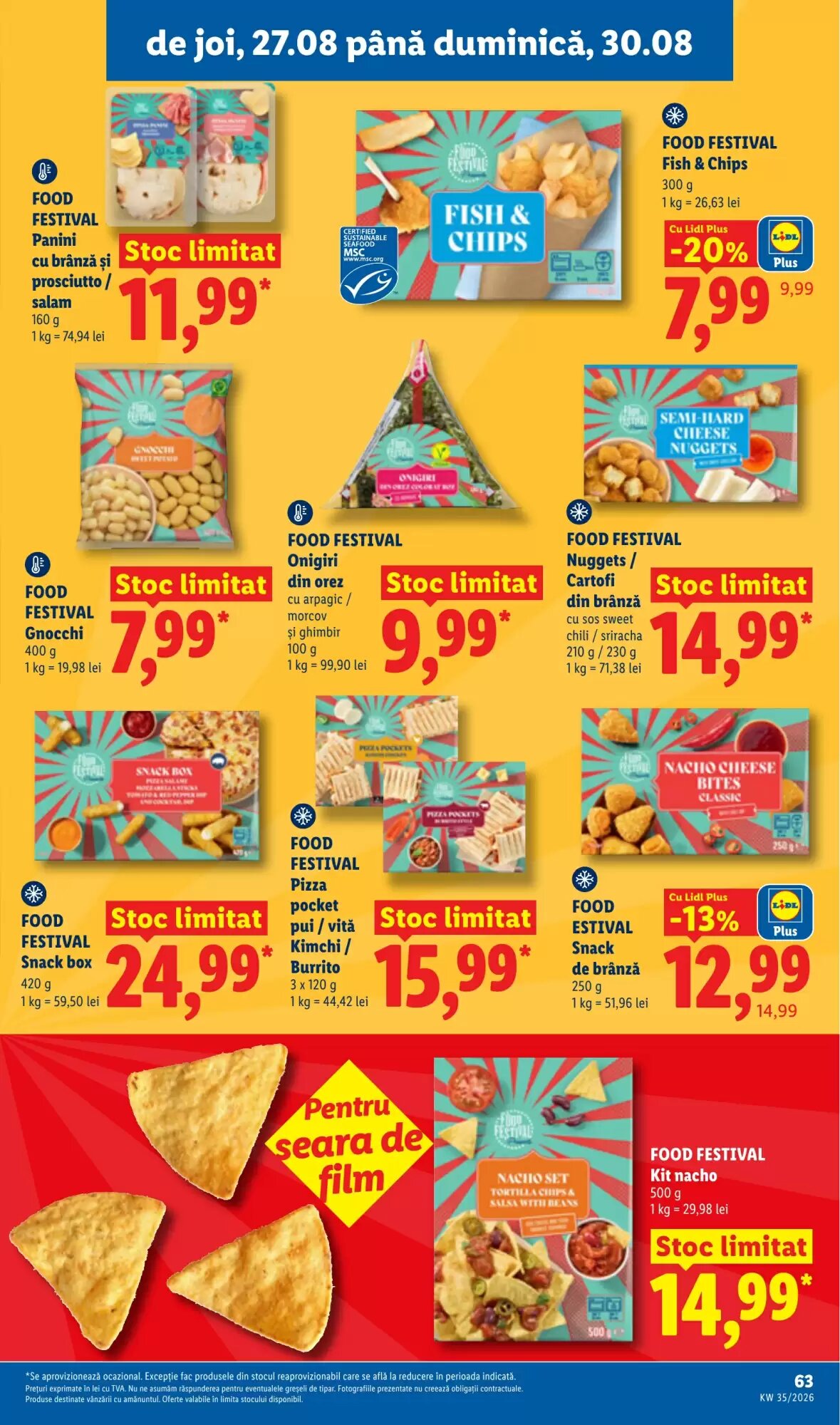 Catalogul cu oferte Lidl valabil de la 24.08.2026 - Pagina 63.