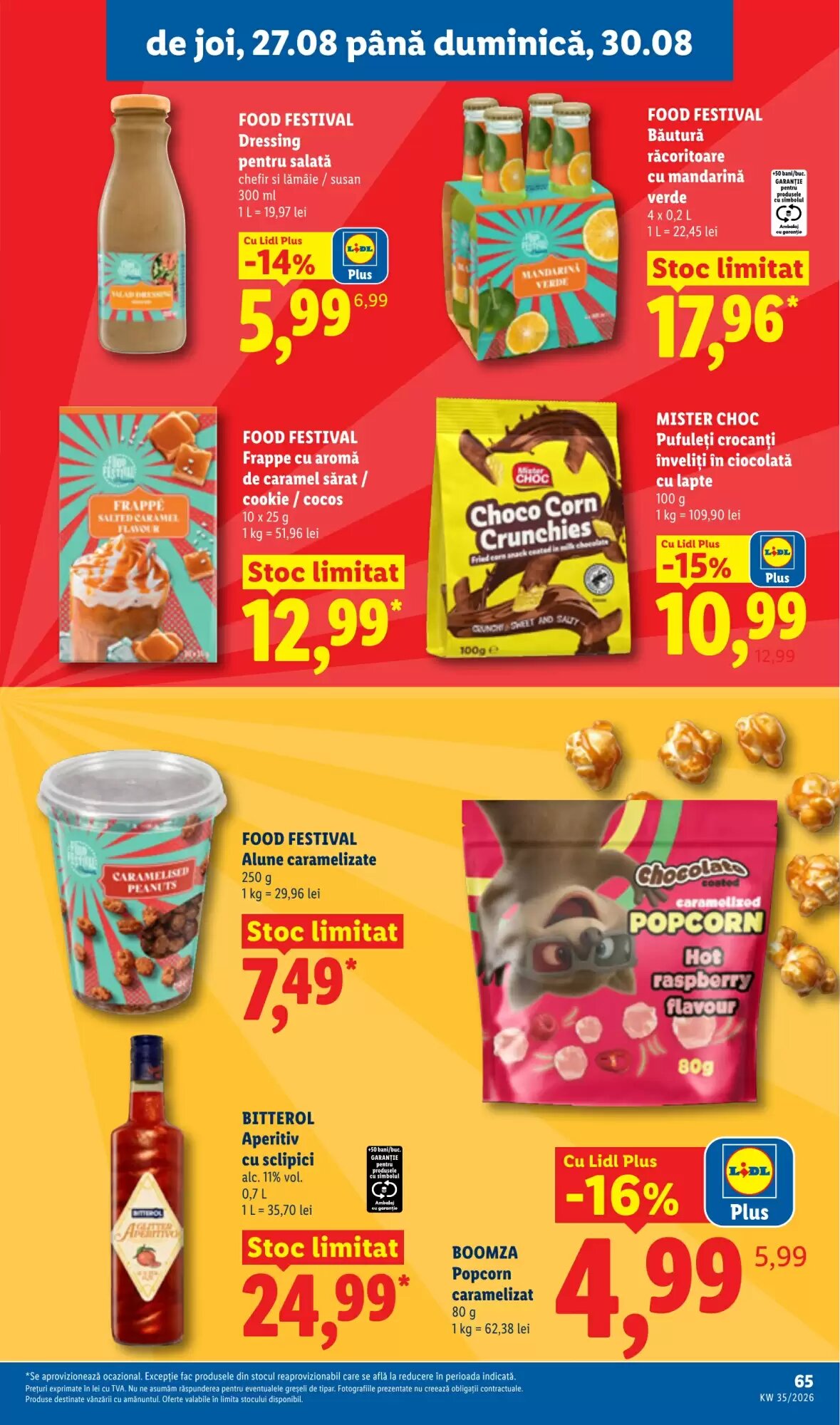 Catalogul cu oferte Lidl valabil de la 24.08.2026 - Pagina 65.