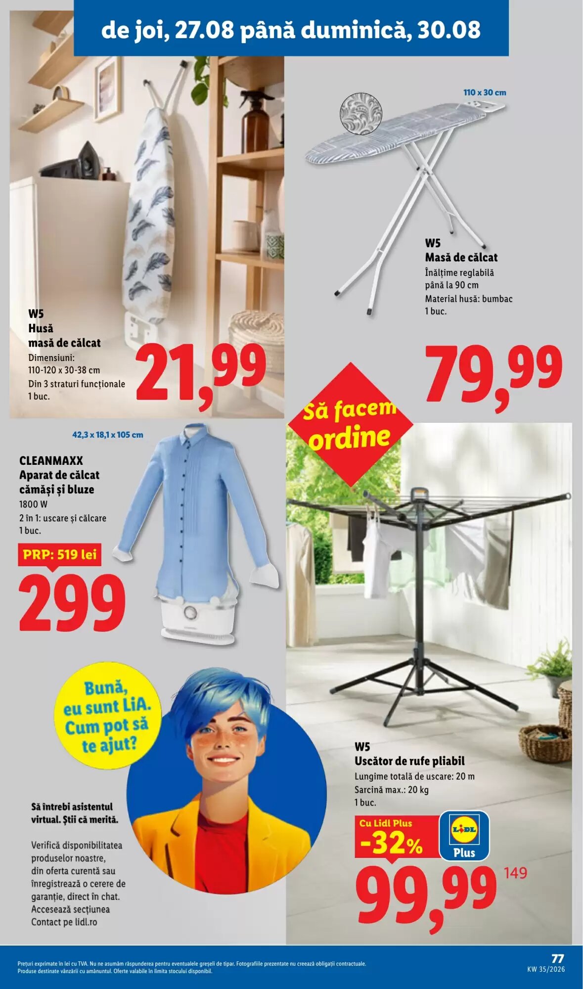 Catalogul cu oferte Lidl valabil de la 24.08.2026 - Pagina 77.