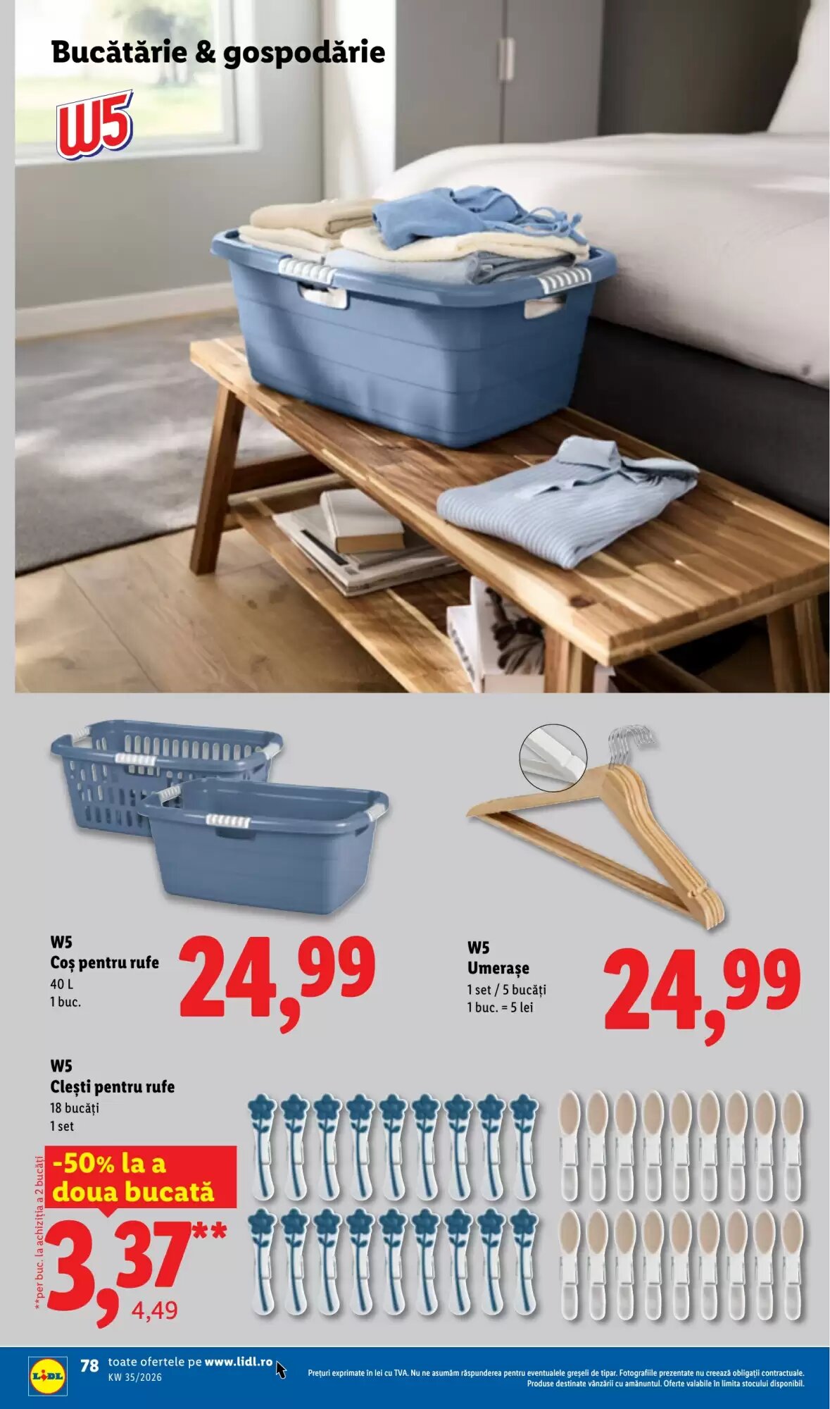 Catalogul cu oferte Lidl valabil de la 24.08.2026 - Pagina 78.