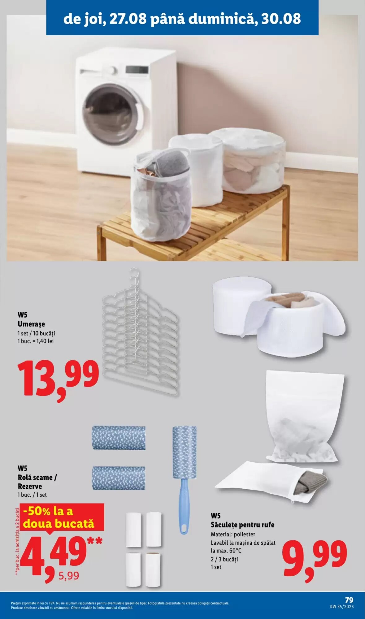 Catalogul cu oferte Lidl valabil de la 24.08.2026 - Pagina 79.