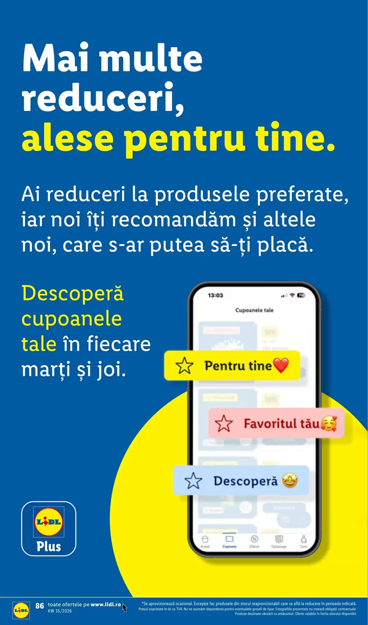Catalogul cu oferte Lidl valabil de la 24.08.2026 - Pagina 86.