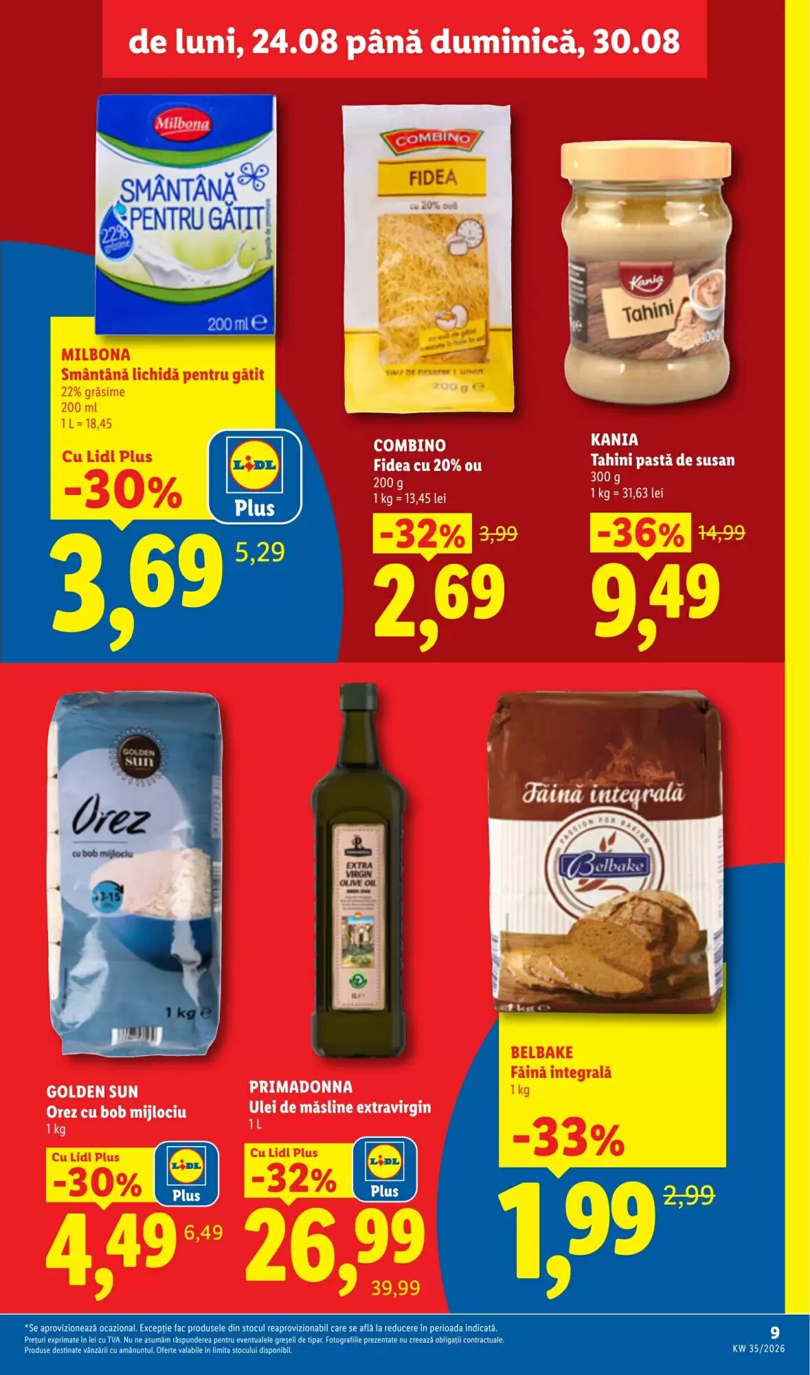 Catalogul cu oferte Lidl valabil de la 24.08.2026 - Pagina 9.