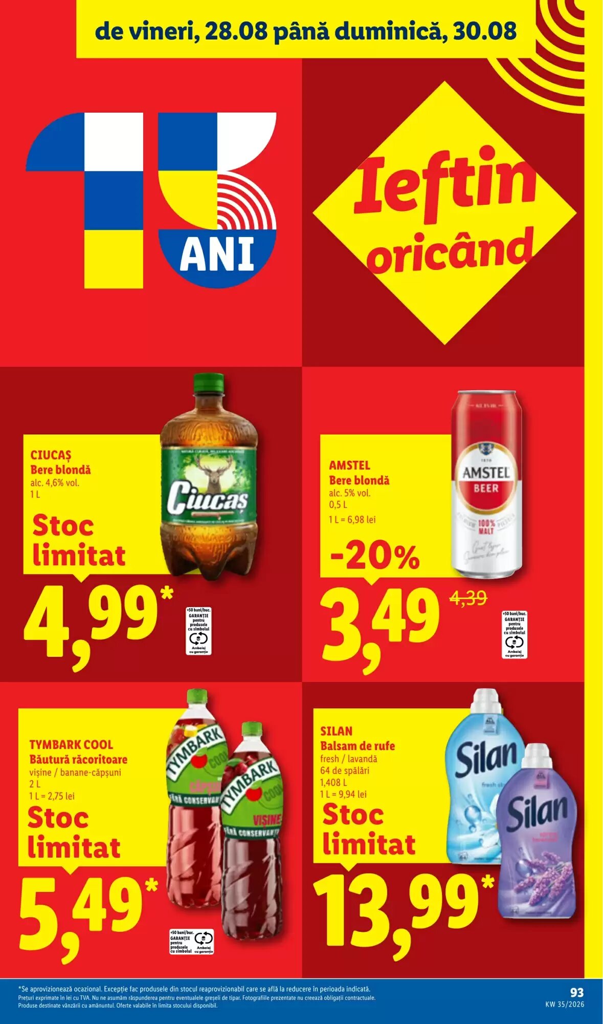 Catalogul cu oferte Lidl valabil de la 24.08.2026 - Pagina 93.