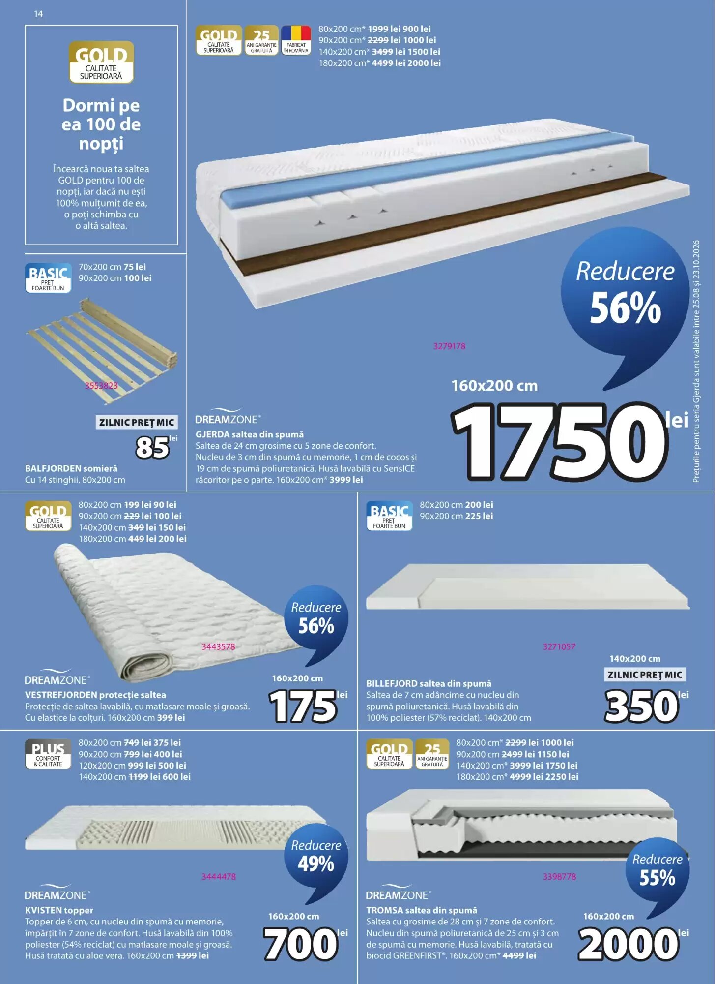 Catalogul cu oferte JYSK valabil de la 25.08.2026 - Pagina 14.