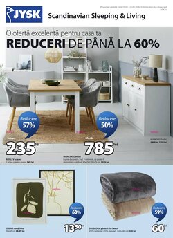 Catalogul cu oferte JYSK valabil de la 25.08.2026