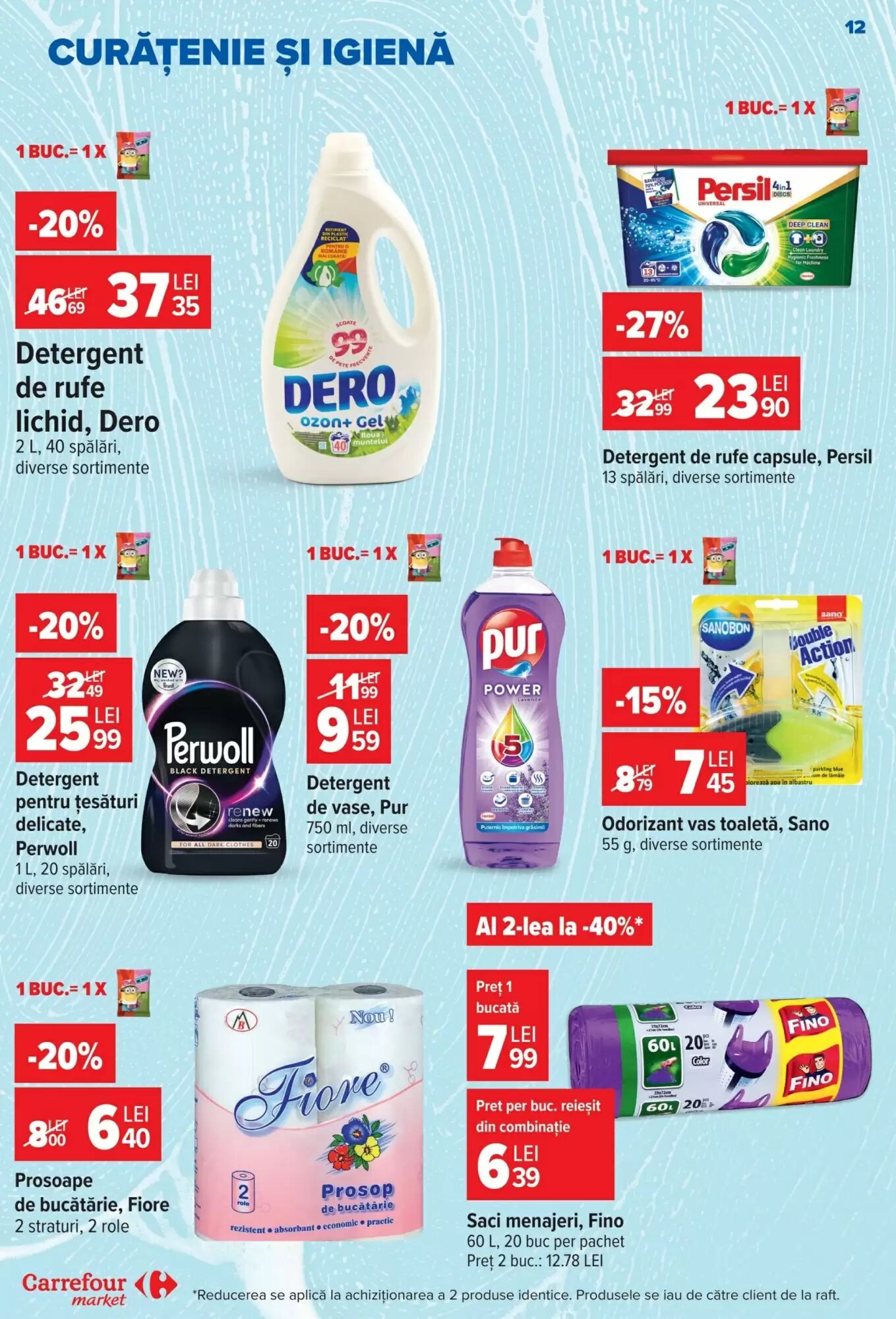 Catalogul cu oferte Carrefour Market valabil de la 26.08.2026 - Pagina 12.