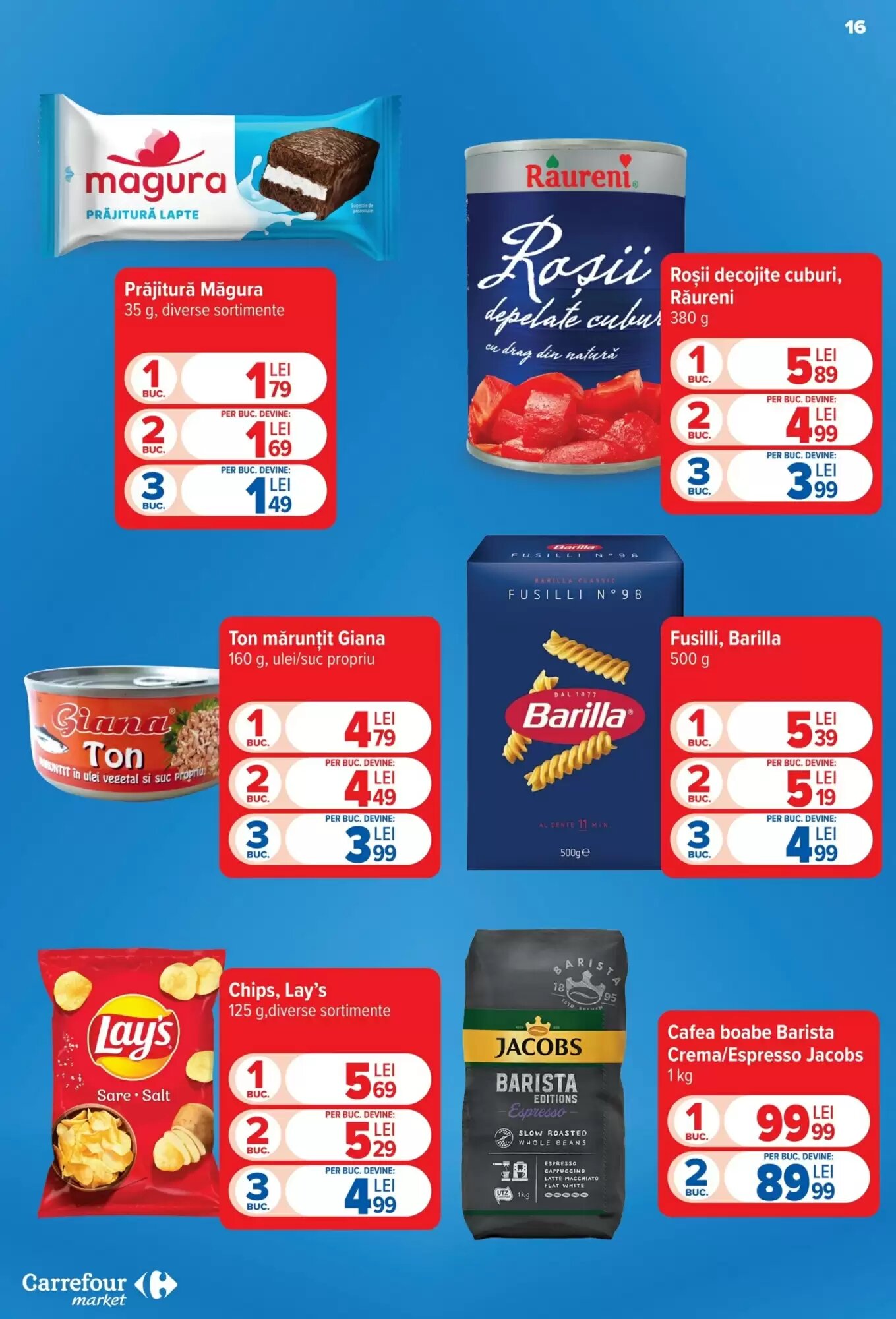 Catalogul cu oferte Carrefour Market valabil de la 26.08.2026 - Pagina 16.