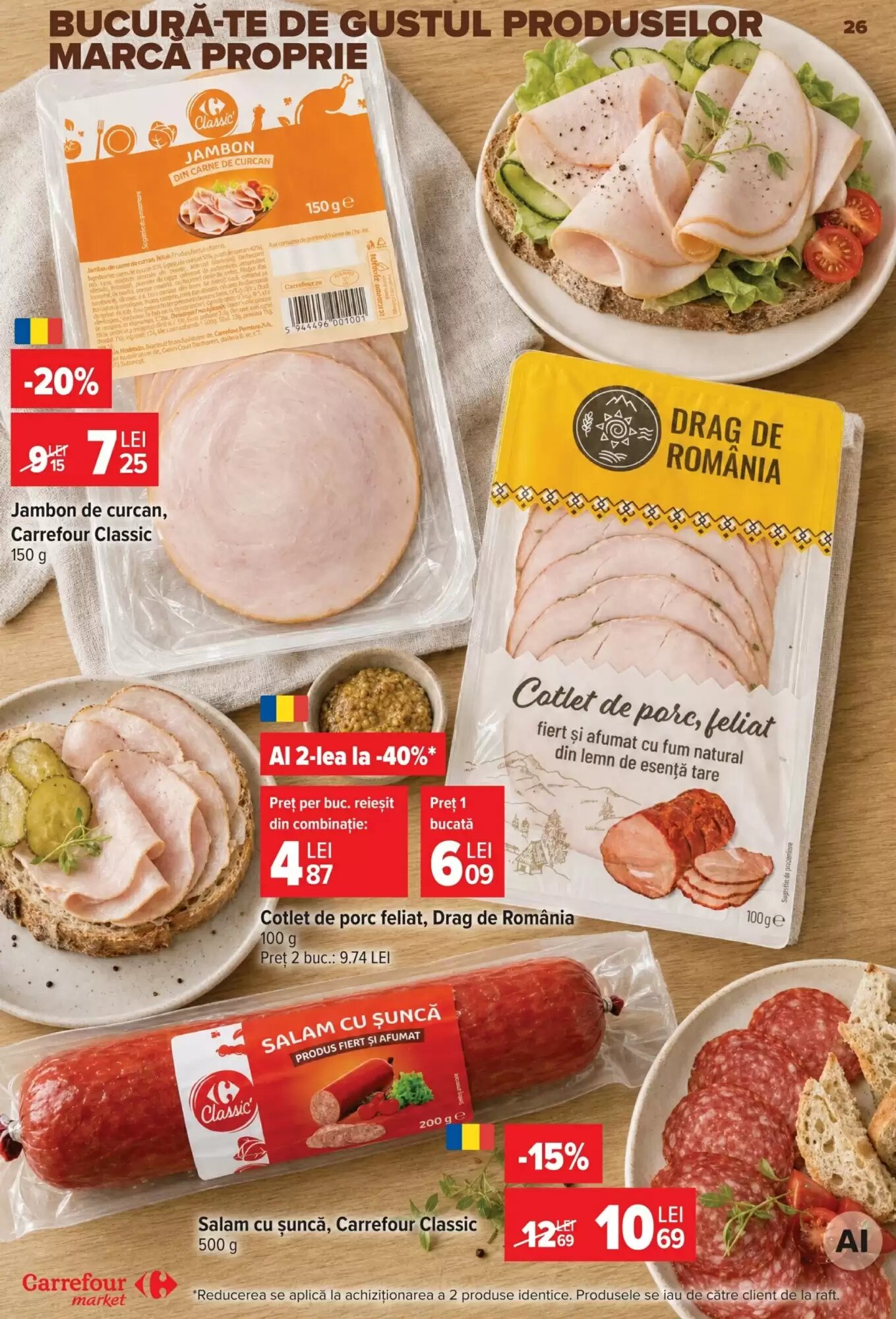 Catalogul cu oferte Carrefour Market valabil de la 26.08.2026 - Pagina 26.
