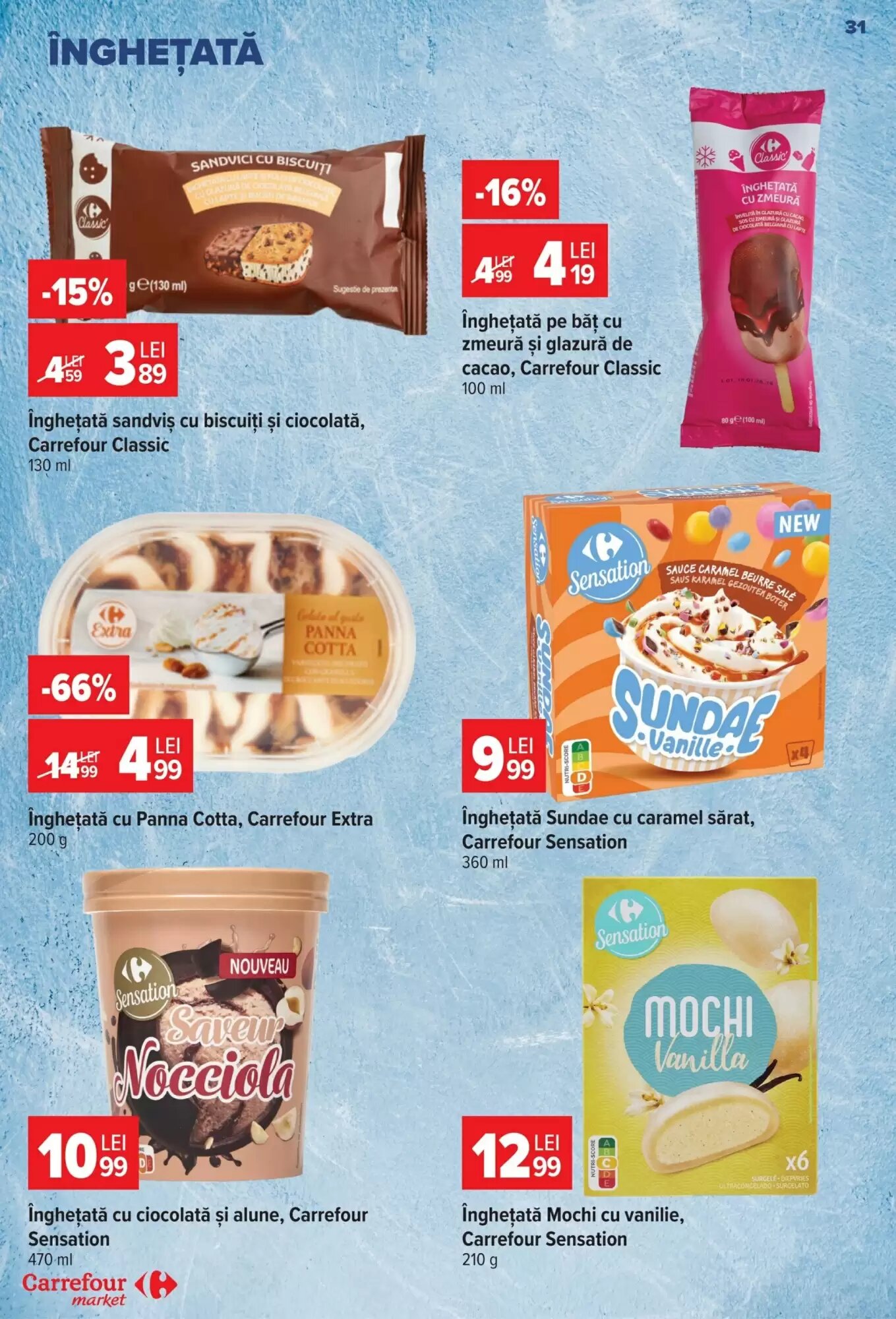 Catalogul cu oferte Carrefour Market valabil de la 26.08.2026 - Pagina 31.