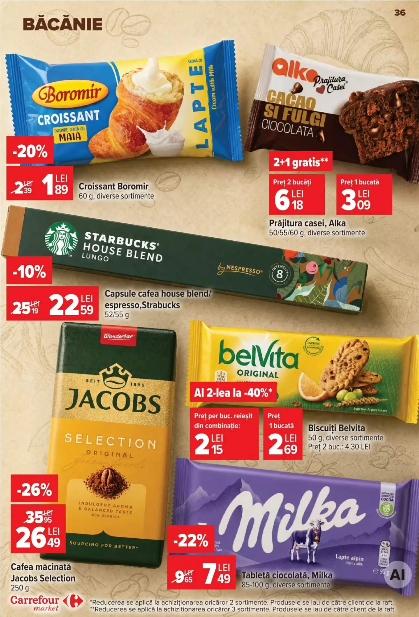 Catalogul cu oferte Carrefour Market valabil de la 26.08.2026 - Pagina 36.