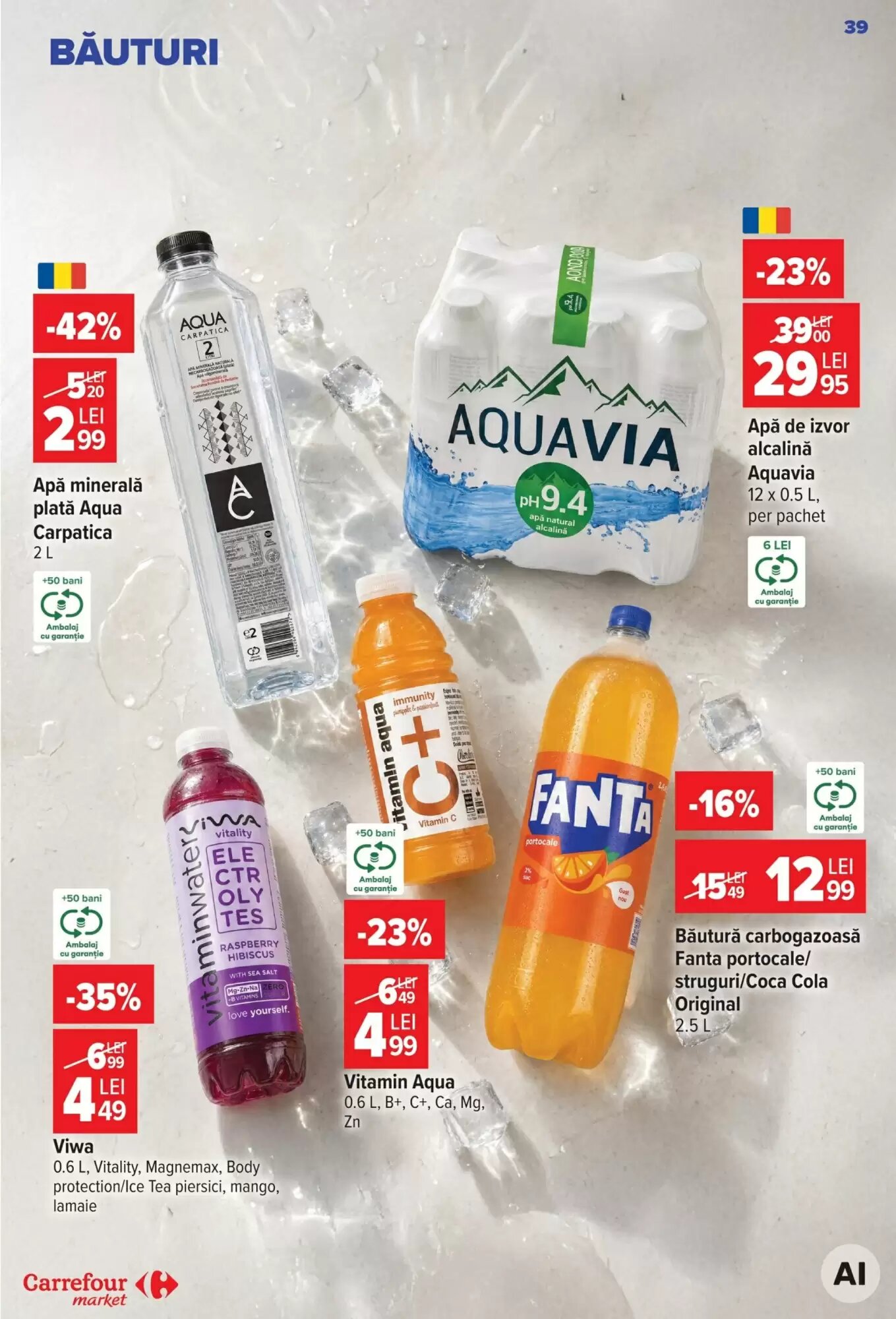 Catalogul cu oferte Carrefour Market valabil de la 26.08.2026 - Pagina 39.