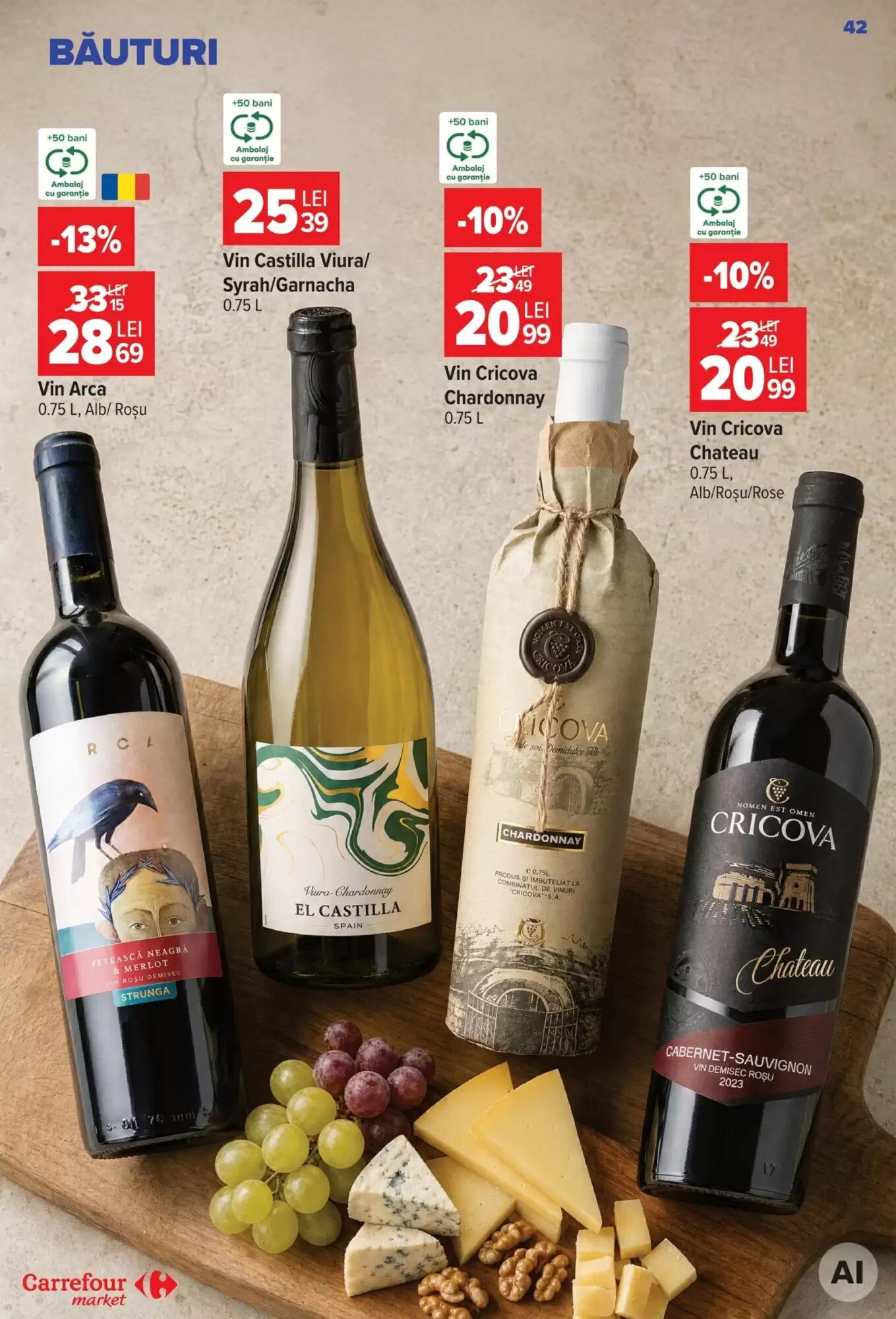 Catalogul cu oferte Carrefour Market valabil de la 26.08.2026 - Pagina 42.