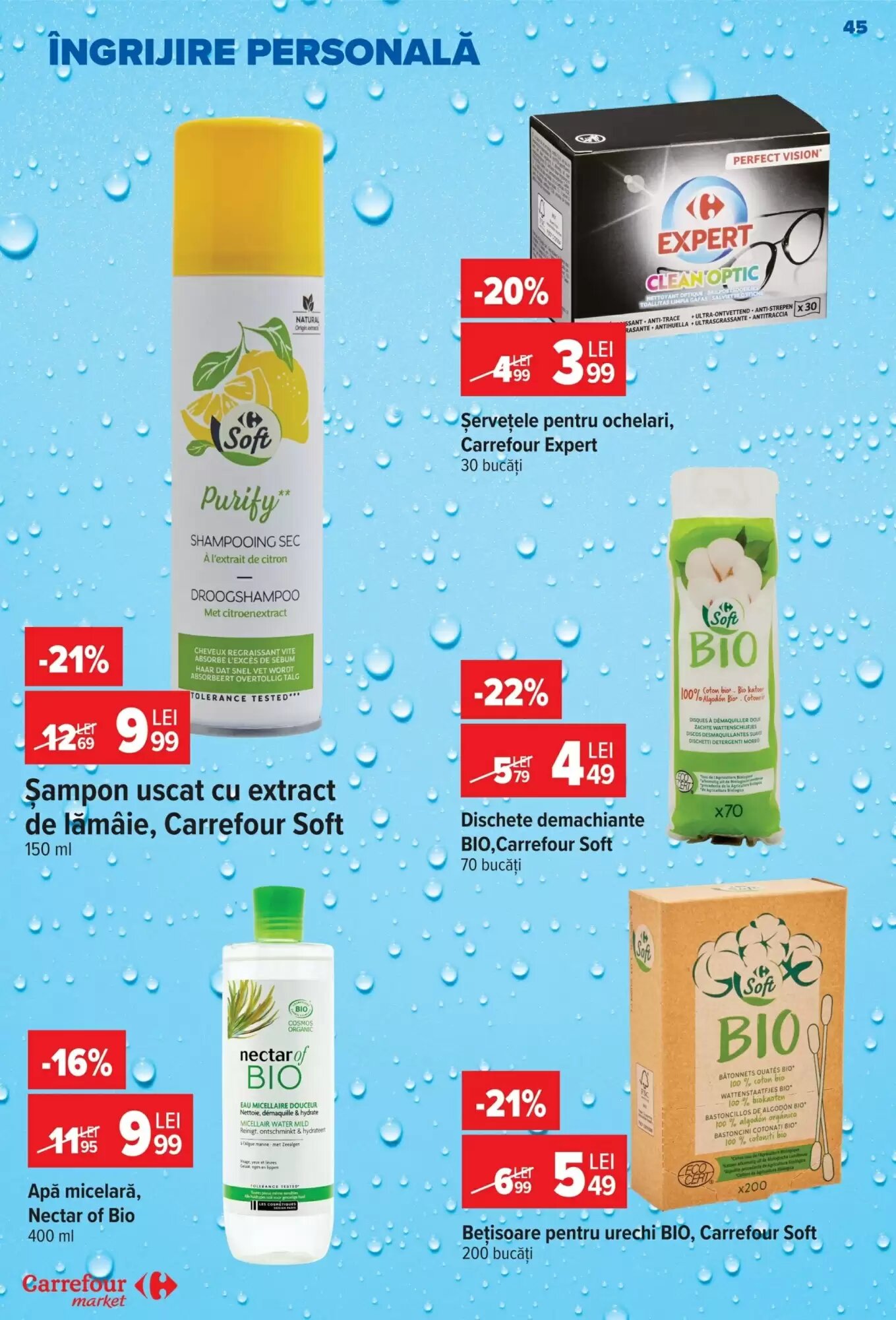 Catalogul cu oferte Carrefour Market valabil de la 26.08.2026 - Pagina 45.