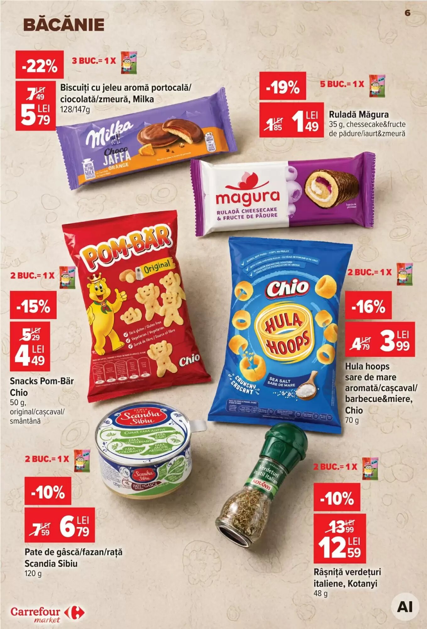 Catalogul cu oferte Carrefour Market valabil de la 26.08.2026 - Pagina 6.