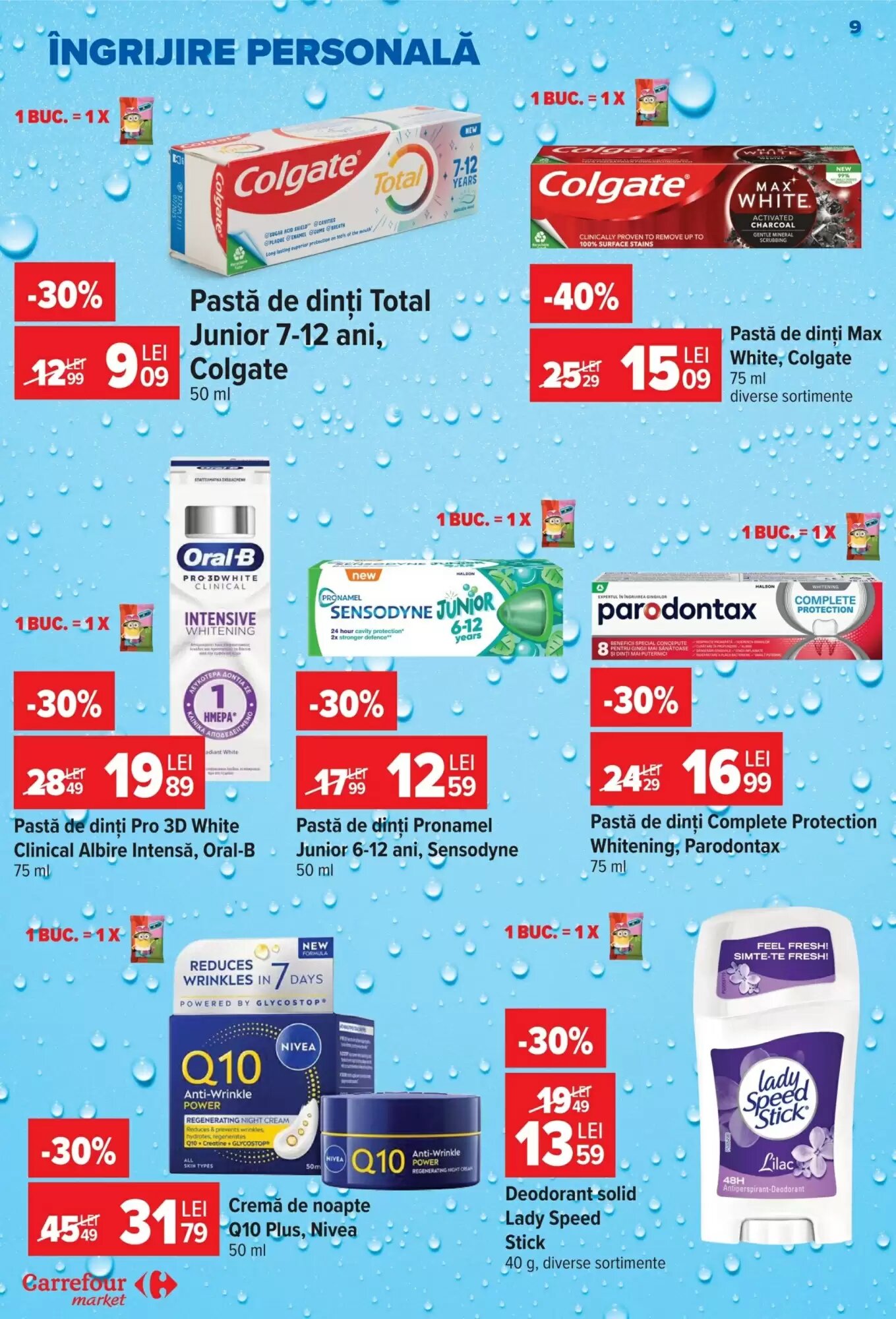 Catalogul cu oferte Carrefour Market valabil de la 26.08.2026 - Pagina 9.