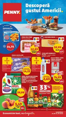 Catalogul cu oferte Penny valabil de la 26.08.2026