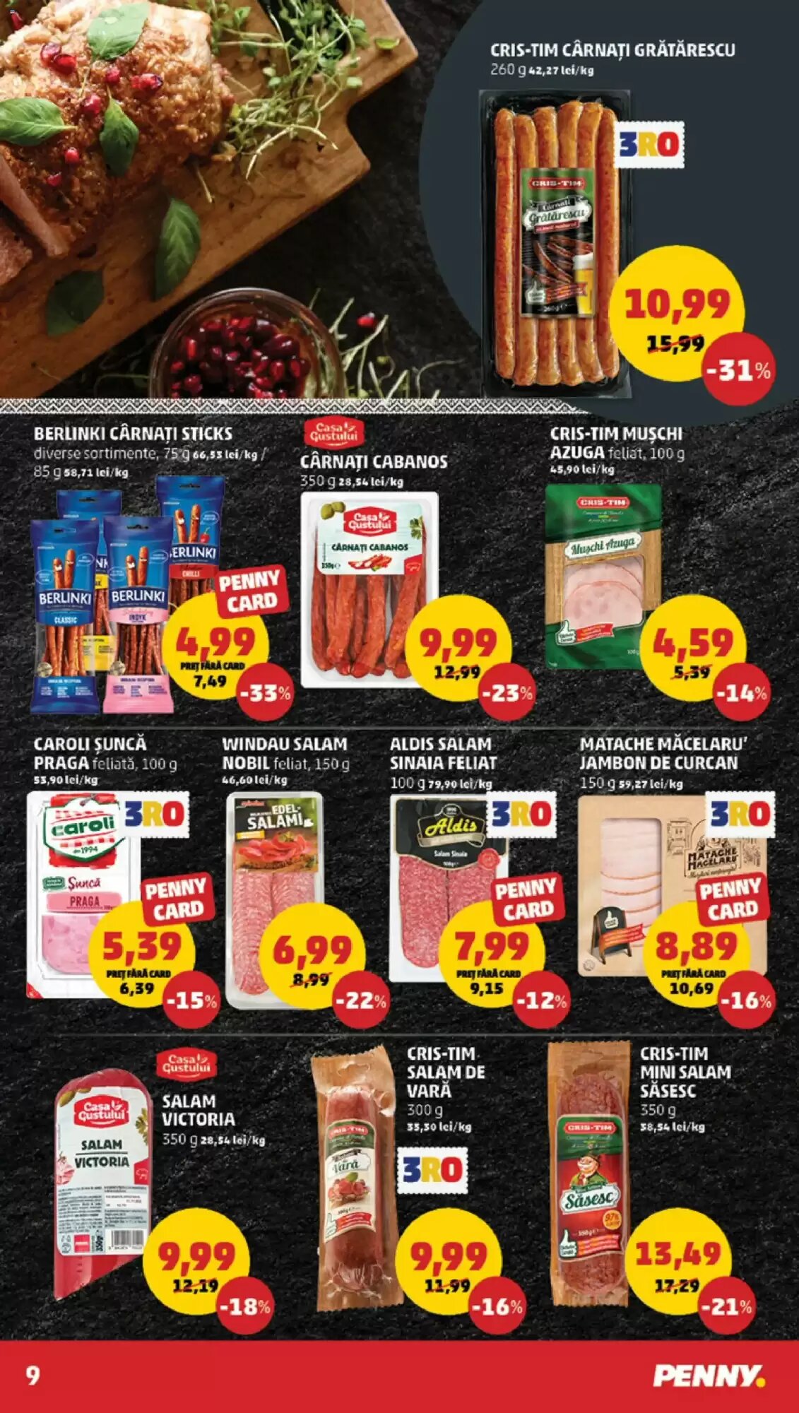 Catalogul cu oferte Penny valabil de la 26.08.2026 - Pagina 9.