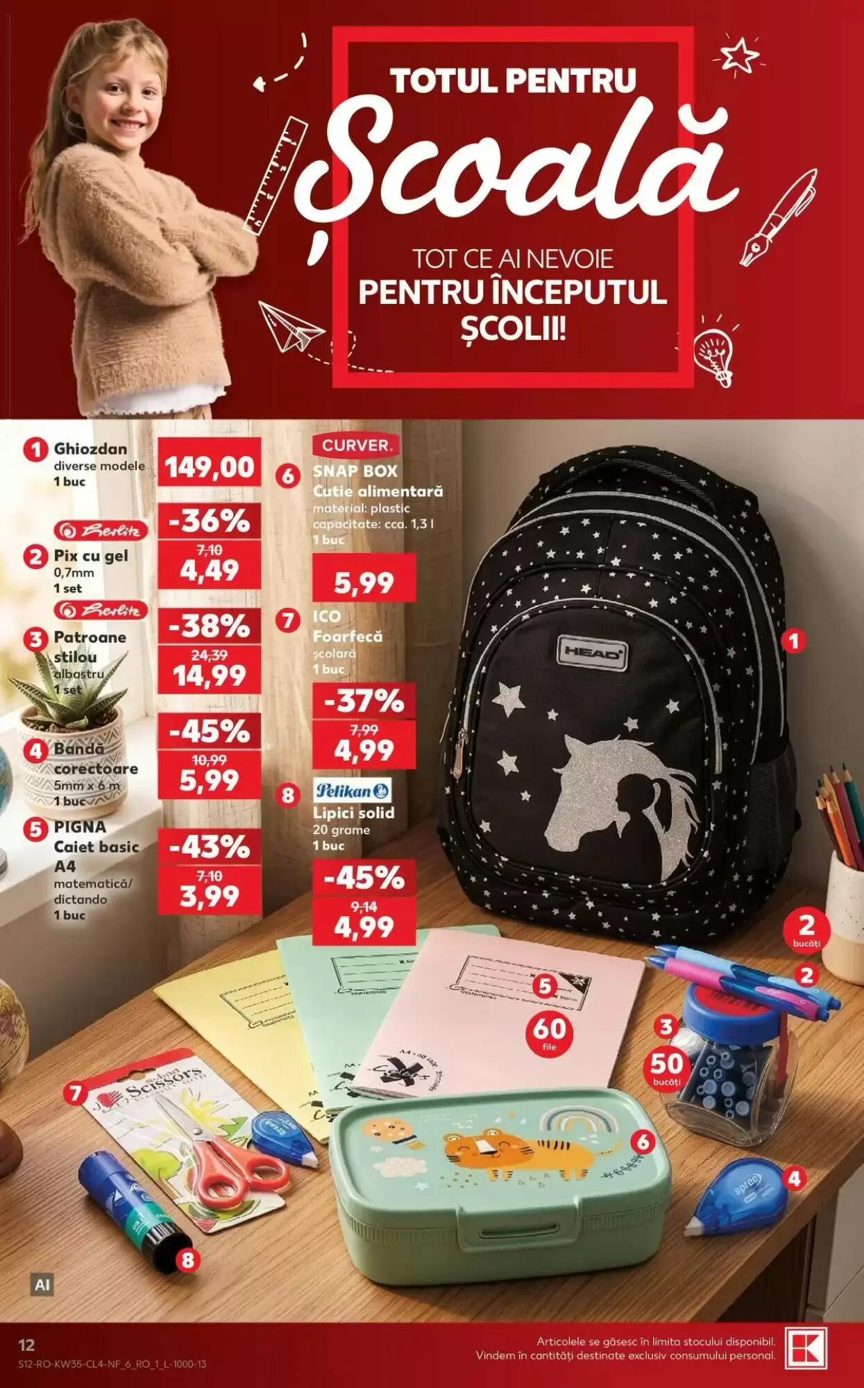 Catalogul cu oferte Kaufland valabil de la 26.08.2026 - Pagina 12.