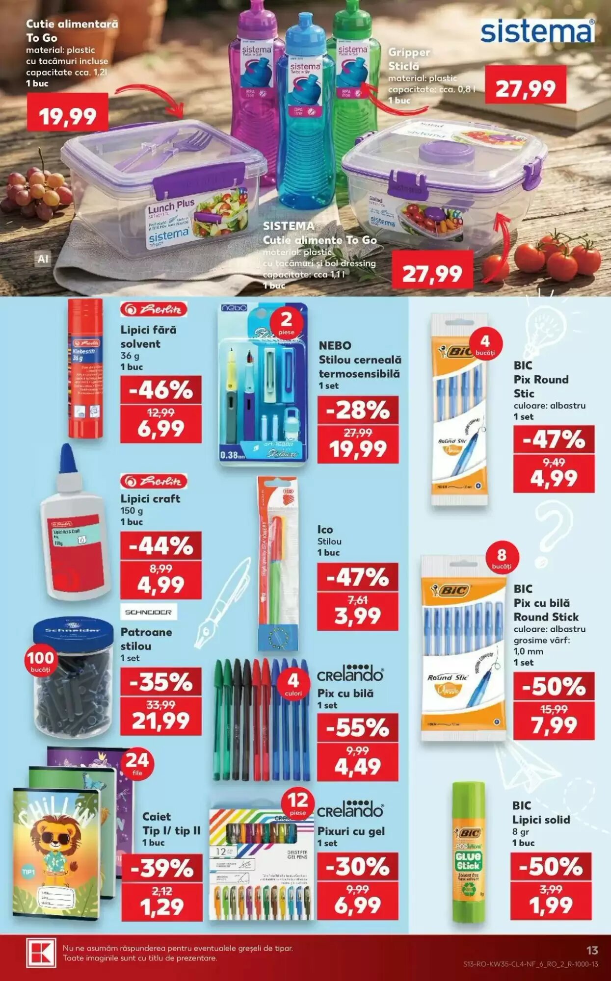 Catalogul cu oferte Kaufland valabil de la 26.08.2026 - Pagina 13.