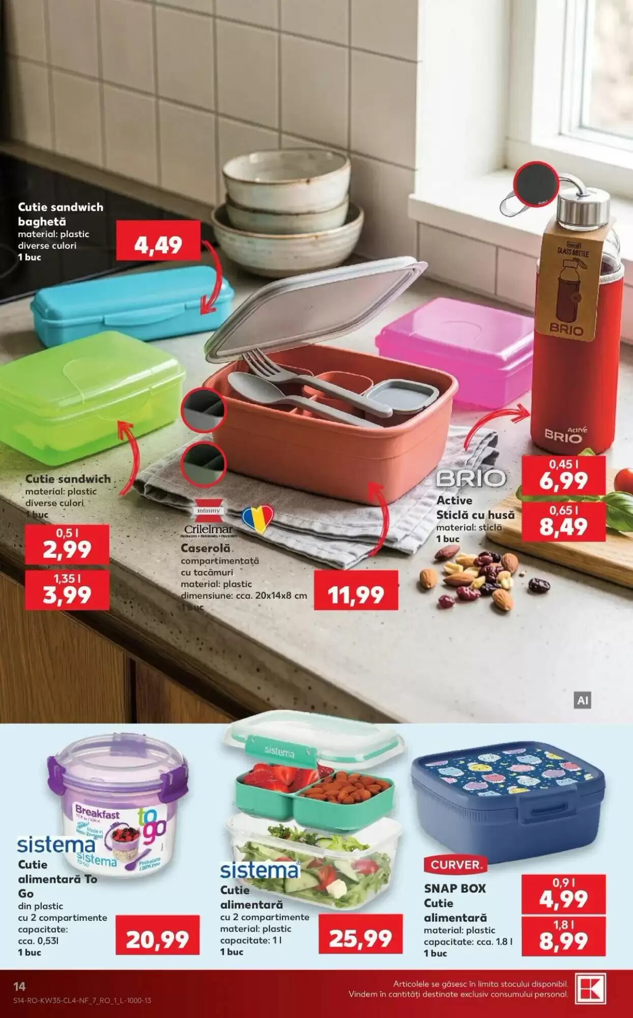 Catalogul cu oferte Kaufland valabil de la 26.08.2026 - Pagina 14.