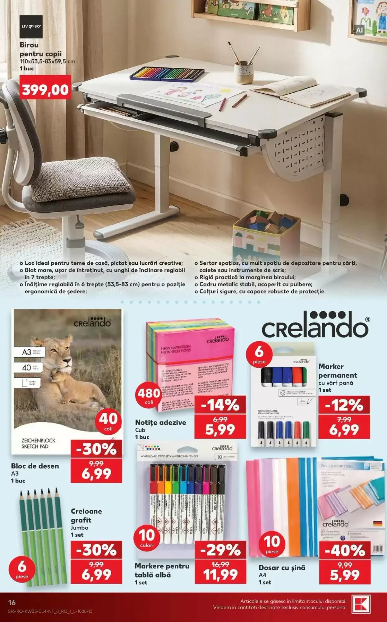 Catalogul cu oferte Kaufland valabil de la 26.08.2026 - Pagina 16.