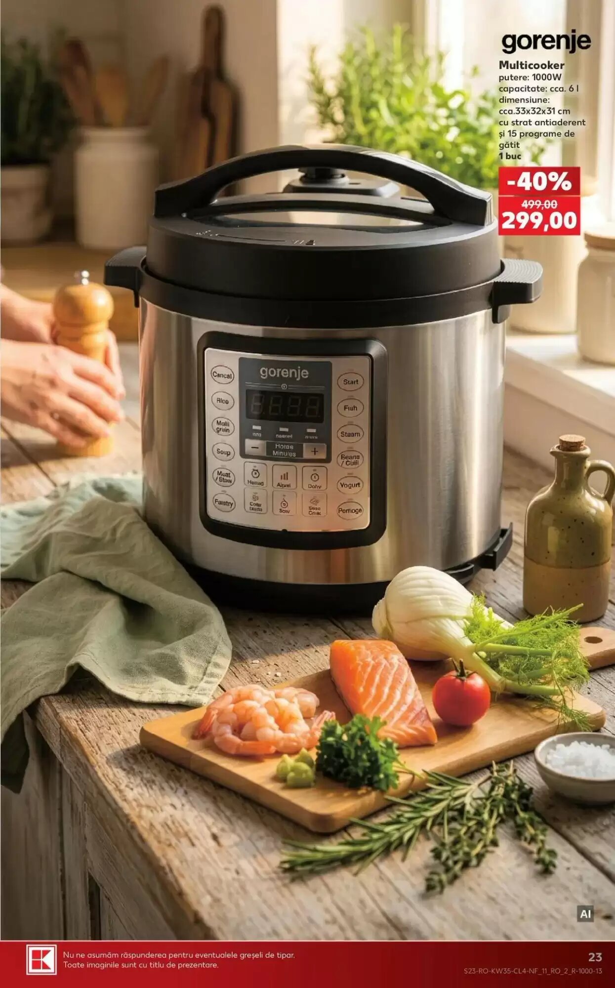 Catalogul cu oferte Kaufland valabil de la 26.08.2026 - Pagina 23.