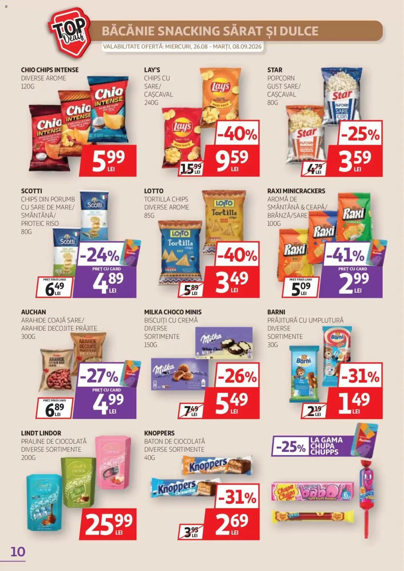 Catalogul cu oferte Auchan valabil de la 26.08.2026 - Pagina 10.