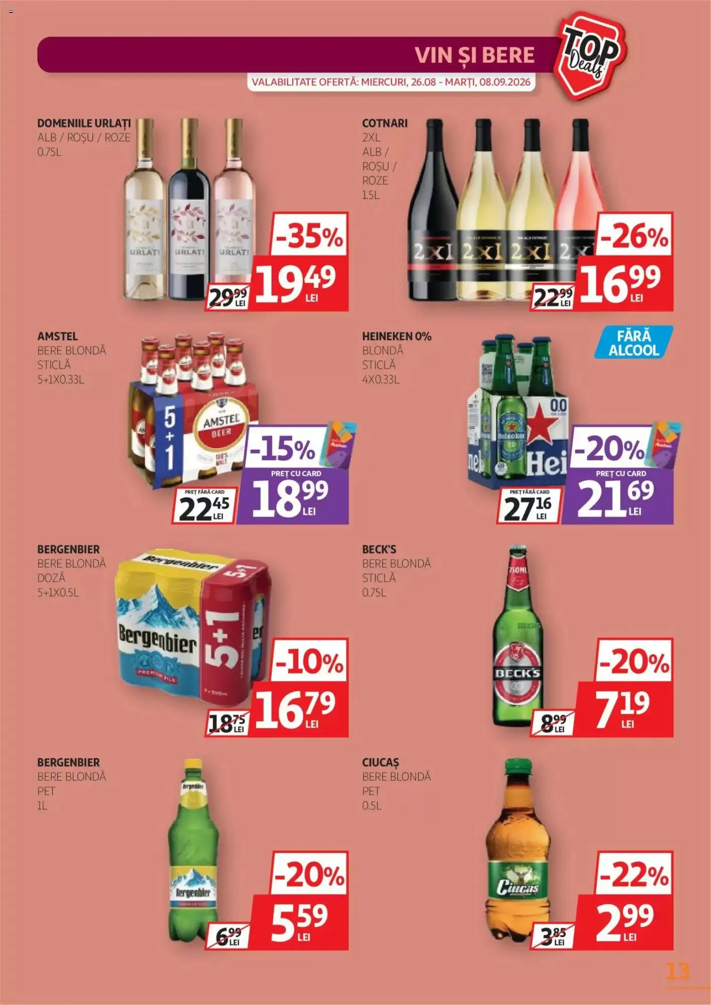 Catalogul cu oferte Auchan valabil de la 26.08.2026 - Pagina 13.
